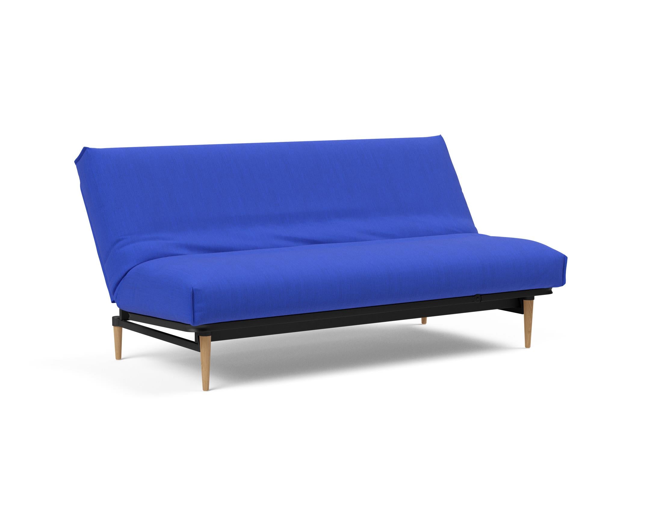 Erleben Sie das Colpus Bettsofa 140 Nordic Cover Soft Spring von Innovation Living – stilvolles Design trifft auf vielseitige Nutzung und hohen Schlafkomfort.
