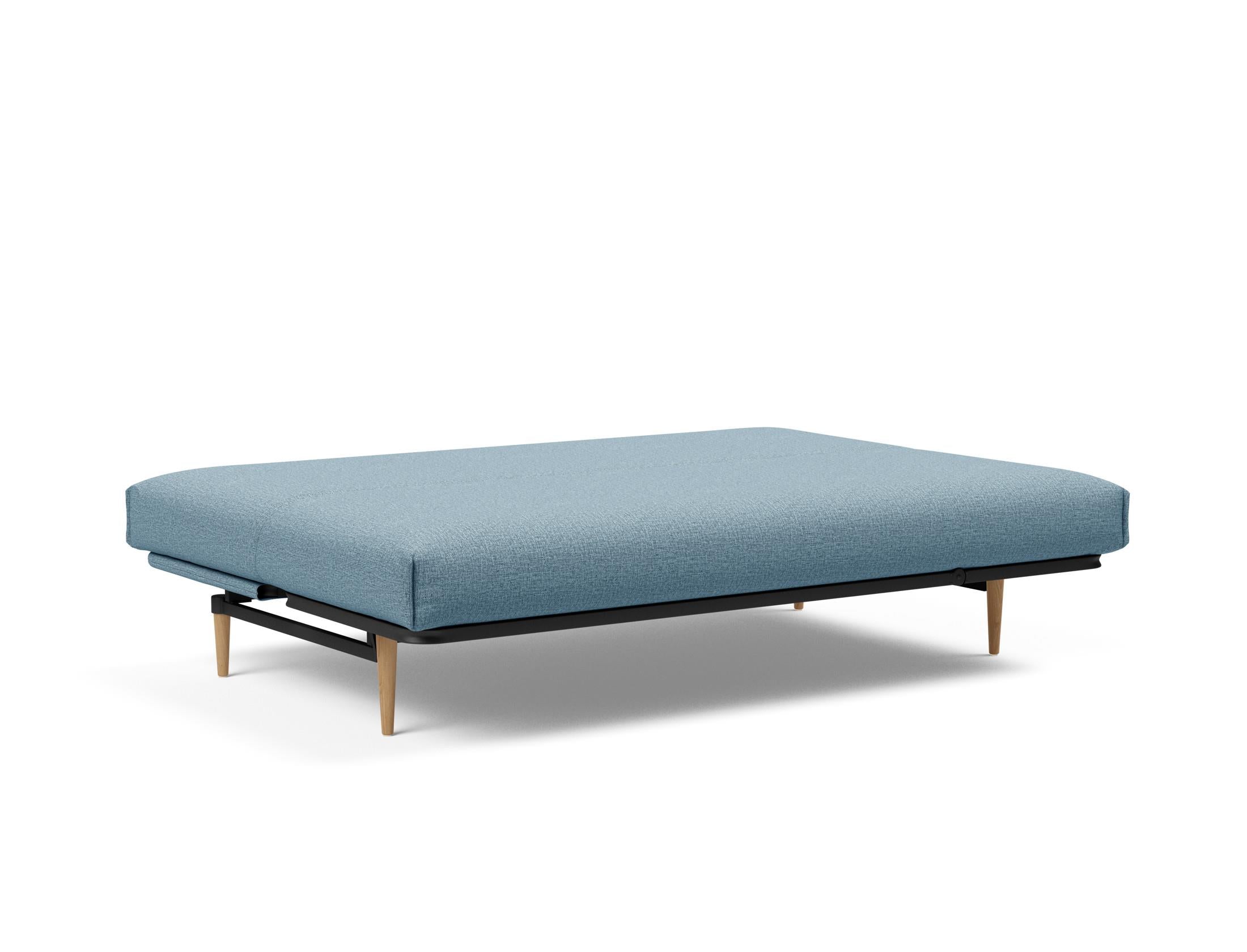 Erleben Sie das Colpus Bettsofa 140 Nordic Cover Soft Spring von Innovation Living – stilvolles Design trifft auf vielseitige Nutzung und hohen Schlafkomfort.