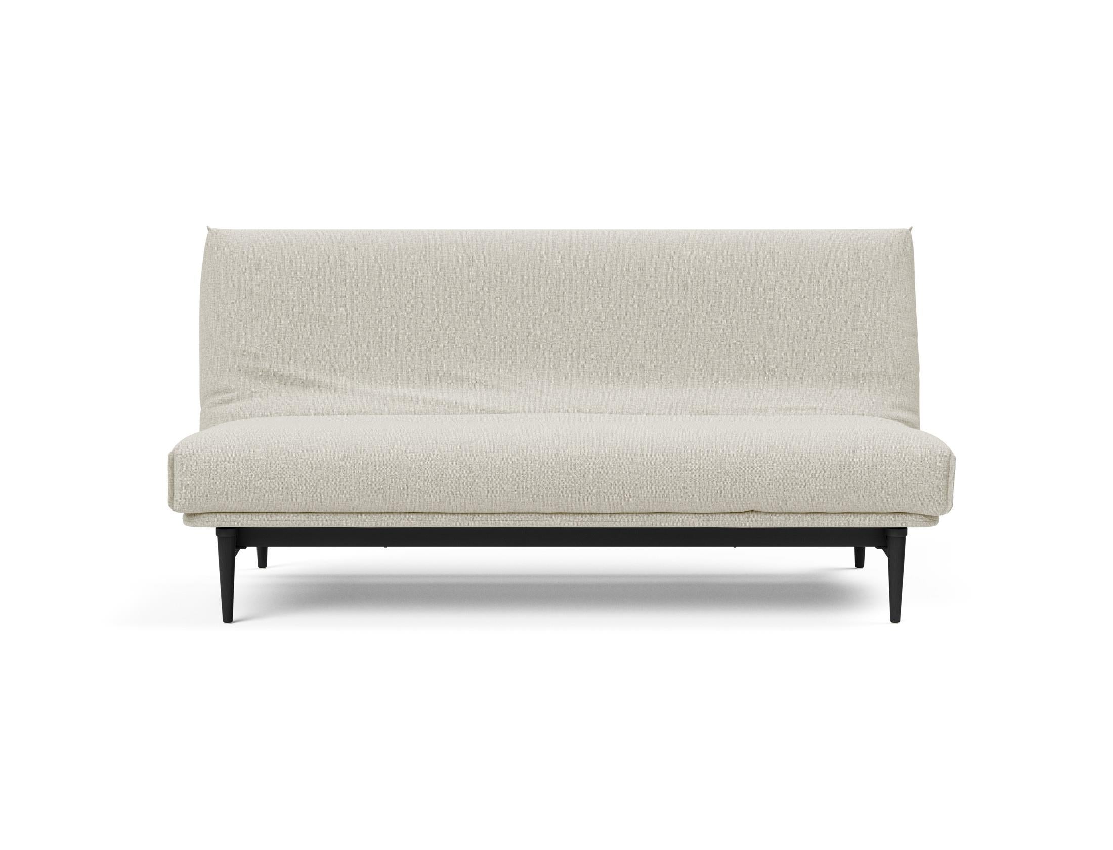 Erleben Sie das Colpus Bettsofa 140 in stilvollem Eiche schwarz. Der Soft Spring Bezug bietet optimalen Komfort und zeitgemäßes Design für Ihr Zuhause.