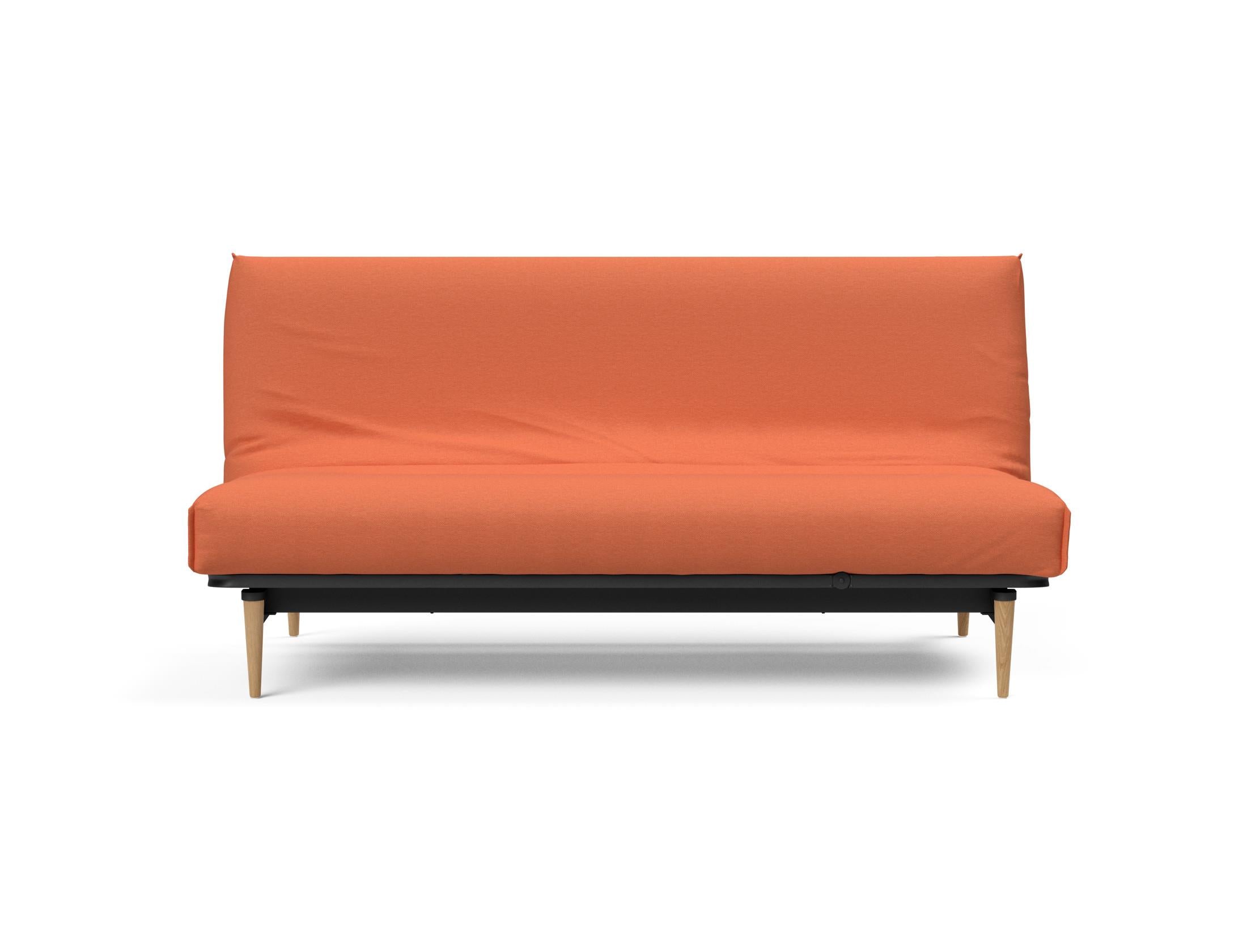 Erleben Sie das Colpus Bettsofa 140 Nordic Cover Soft Spring von Innovation Living – stilvolles Design trifft auf vielseitige Nutzung und hohen Schlafkomfort.