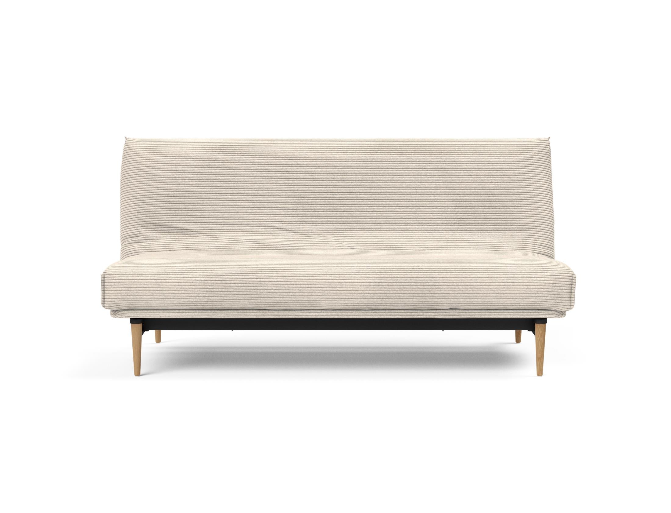 Modernes Colpus Bettsofa 140 mit Nordic Cover, perfekt für gemütliche Nächte und stilvolle Wohnräume. Funktional und ansprechend.