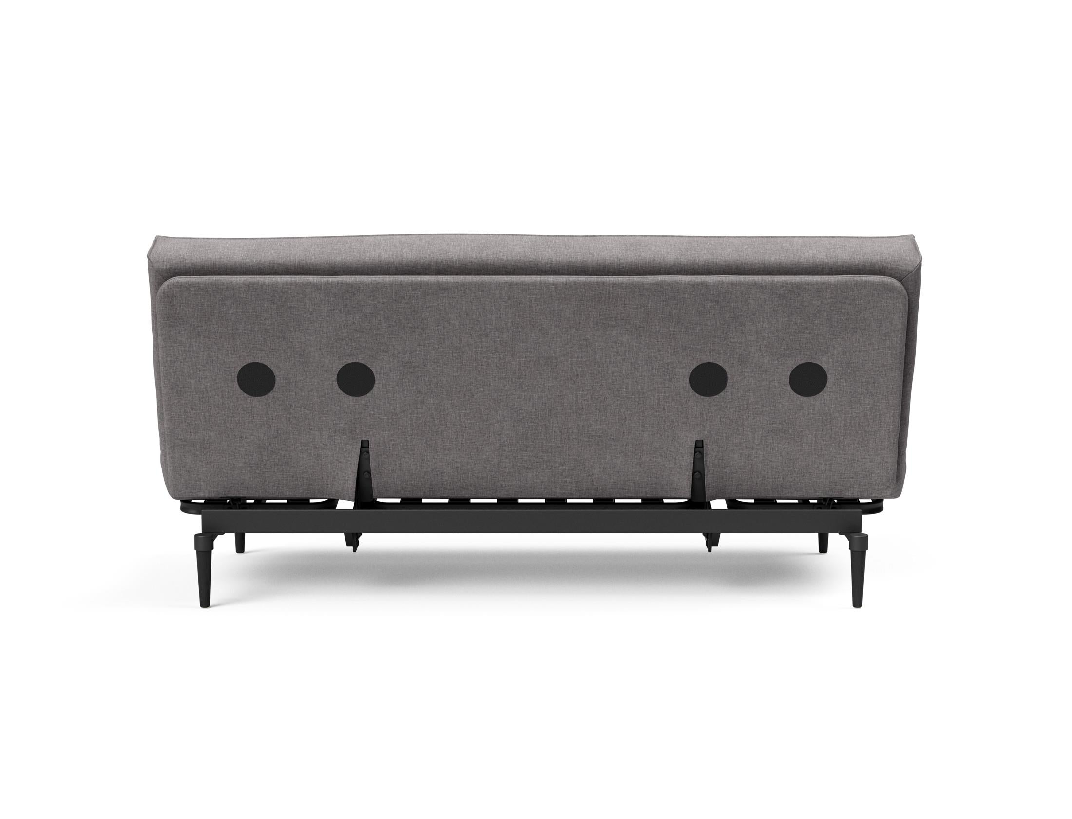 Erleben Sie das Colpus Bettsofa 140 Sharp Plus in stilvollem Eiche schwarz – perfekt für komfortable Nächte und zeitgemäße Einrichtung.