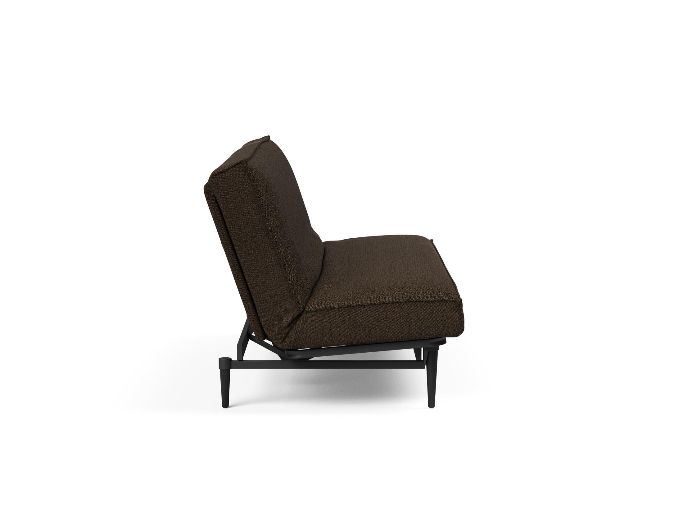 Entdecken Sie das Colpus Bettsofa 140 Sharp Plus Cover in elegantem Eiche schwarz – ideal für modernes Wohnen und erholsame Nächte.