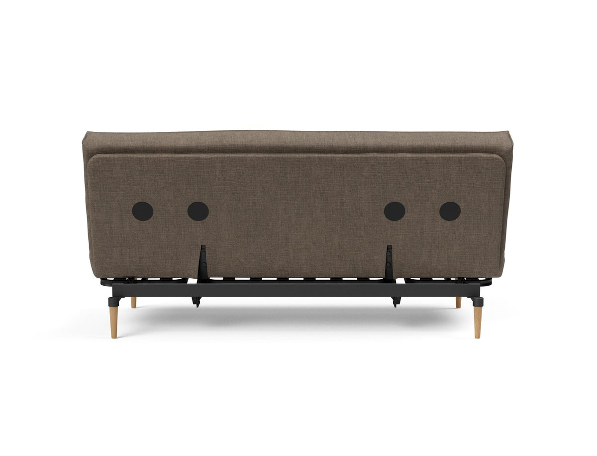 Colpus Bettsofa 140 Sharp Plus Cover Soft Spring in 411 Esina Cedar Brown präsentiert im Onlineshop von KAQTU Design AG. Bettsofa ist von Innovation Living