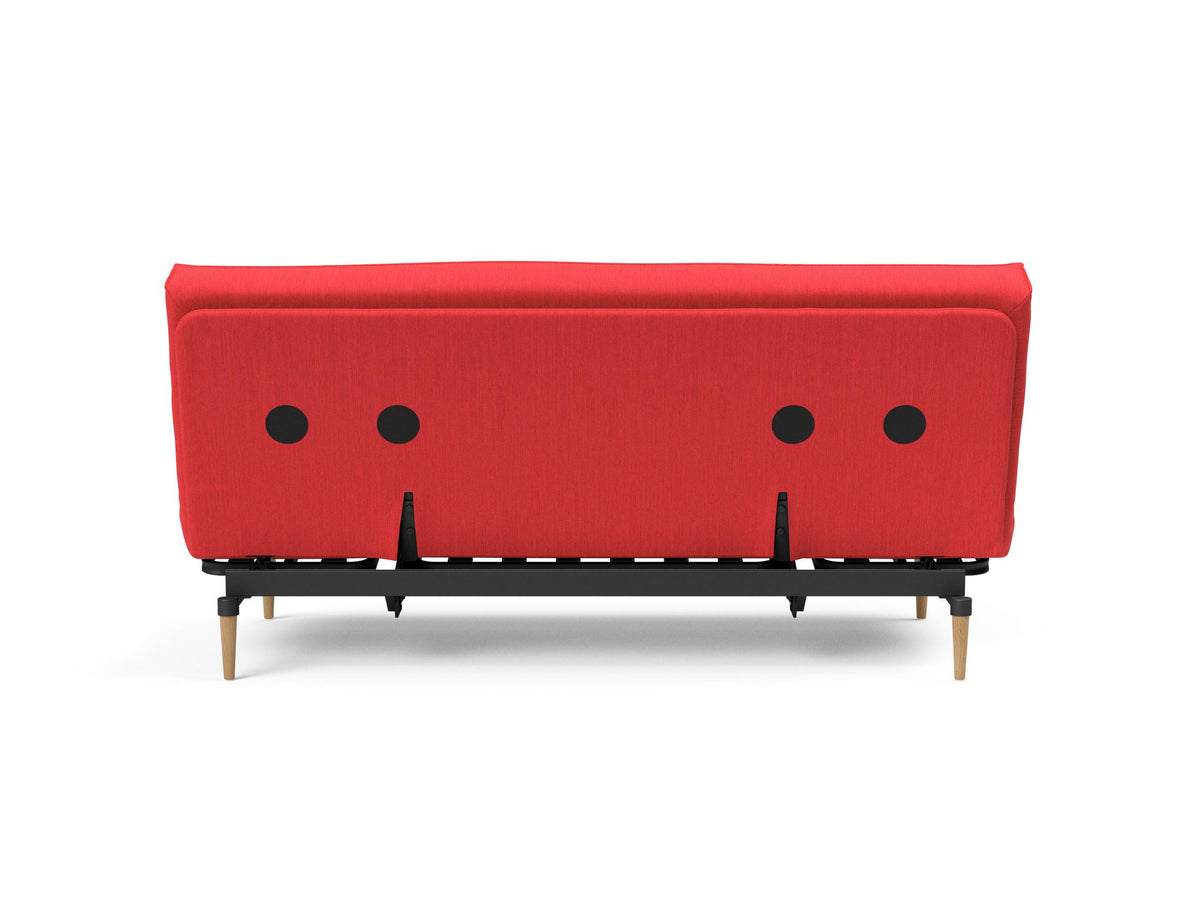 Colpus Bettsofa 140 Sharp Plus Cover Soft Spring in 511 Elegance Red präsentiert im Onlineshop von KAQTU Design AG. Bettsofa ist von Innovation Living