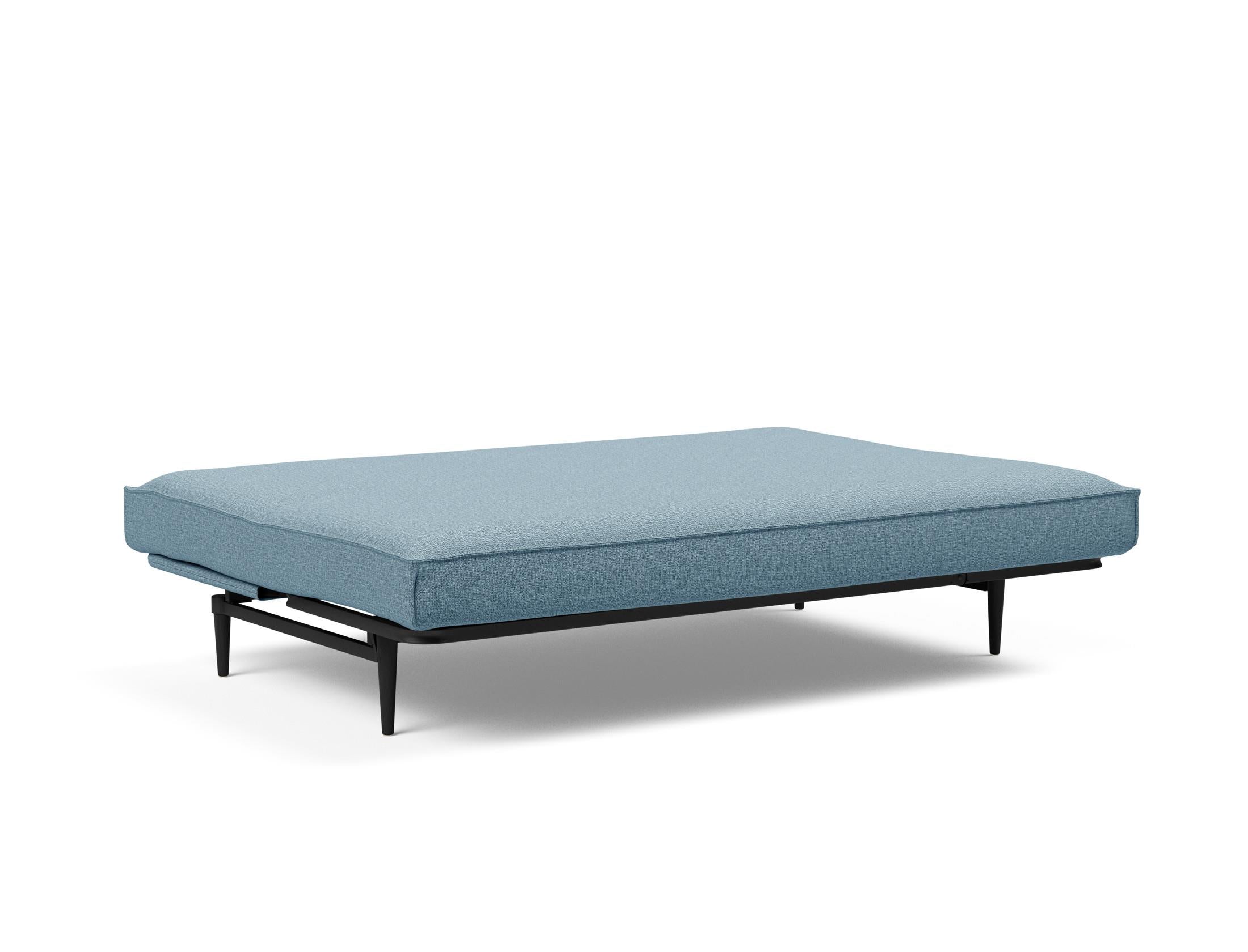 Erleben Sie das Colpus Bettsofa 140 Sharp Plus in stilvollem Eiche schwarz – perfekt für komfortable Nächte und zeitgemäße Einrichtung.