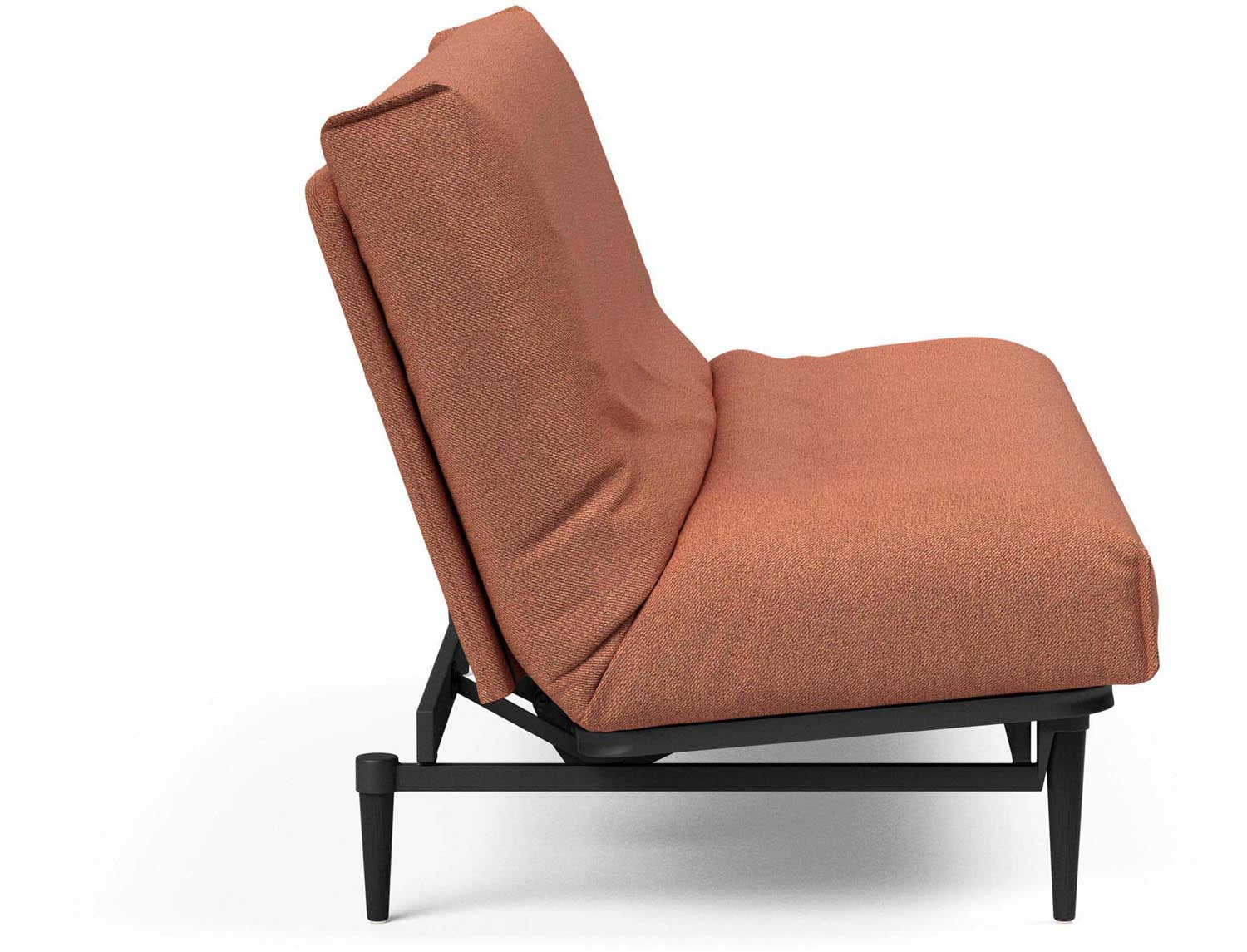 Erleben Sie das elegante Colpus Bettsofa 140 Nordic Cover in schwarzer Eiche von Innovation Living – perfekt für modernes Wohnen und vielseitige Nutzung.