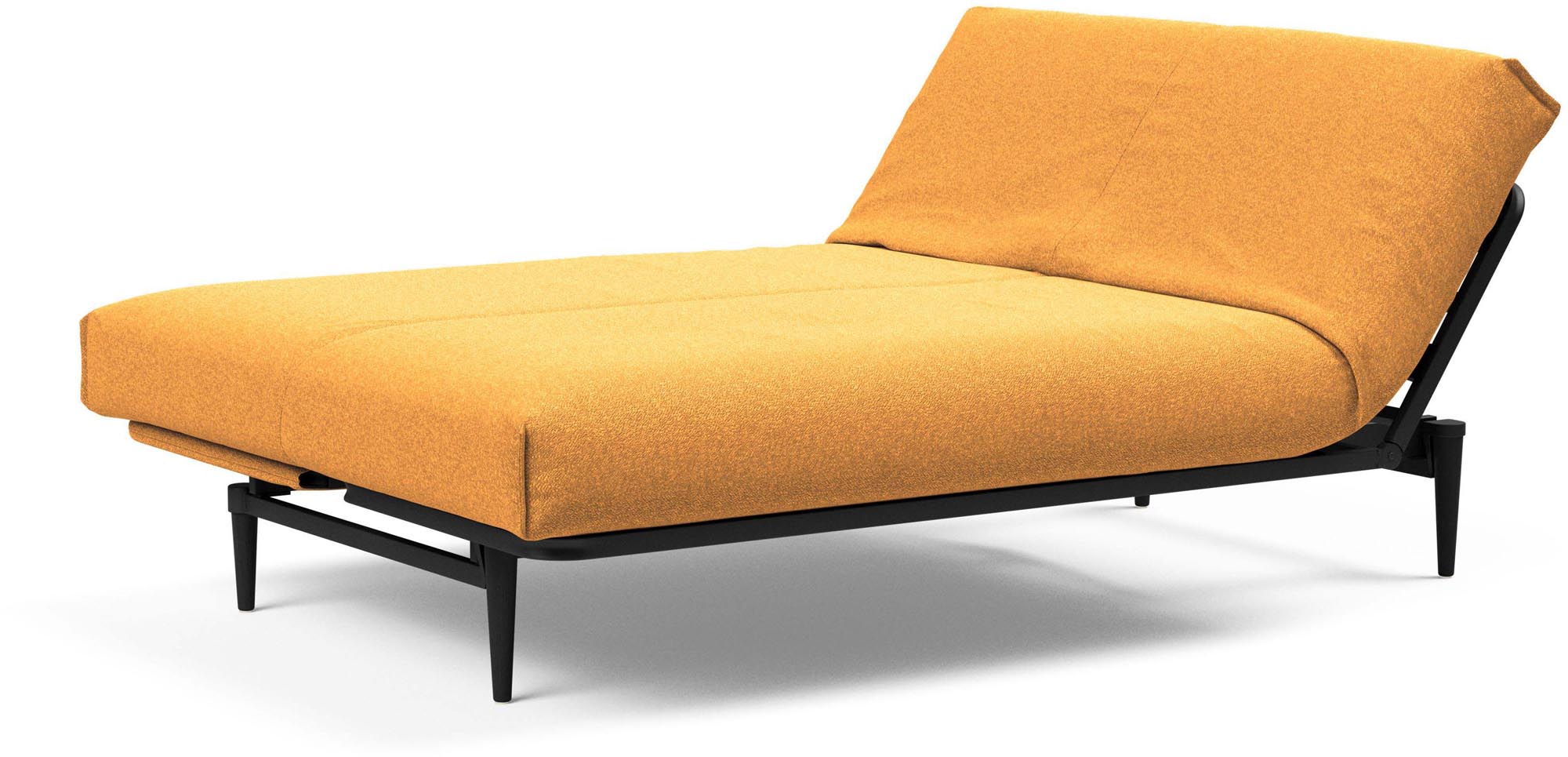 Erleben Sie das elegante Colpus Bettsofa 140 Nordic Cover in schwarzer Eiche von Innovation Living – perfekt für modernes Wohnen und vielseitige Nutzung.