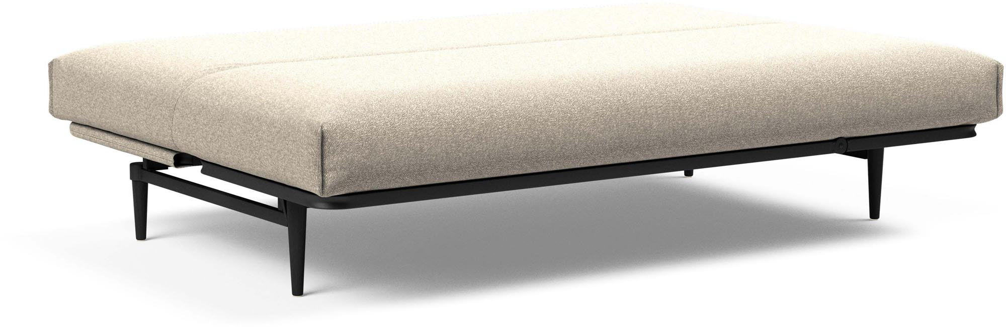 Erleben Sie das elegante Colpus Bettsofa 140 Nordic Cover in schwarzer Eiche von Innovation Living – perfekt für modernes Wohnen und vielseitige Nutzung.