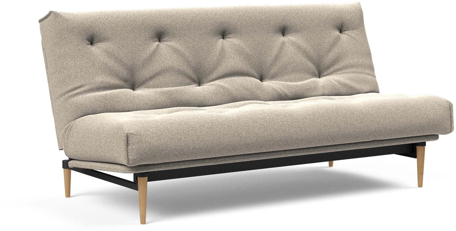 Erleben Sie das stilvolle Colpus Bettsofa 140 Nordic Classic von Innovation Living – ideal für zeitgemäße Räume und vielseitige Schlafmöglichkeiten.