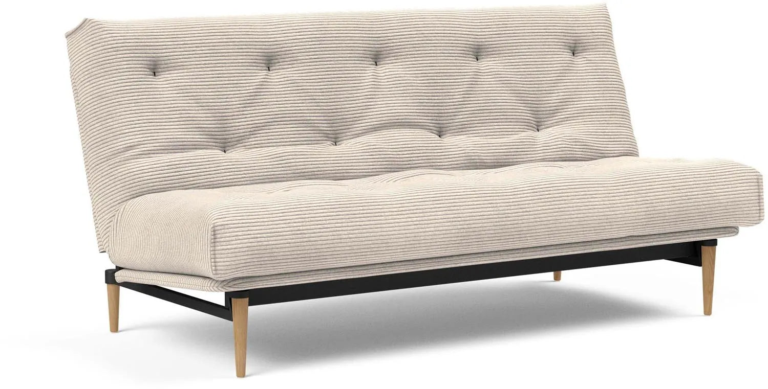 Erleben Sie das stilvolle Colpus Bettsofa 140 Nordic Classic von Innovation Living – ideal für zeitgemäße Räume und vielseitige Schlafmöglichkeiten.