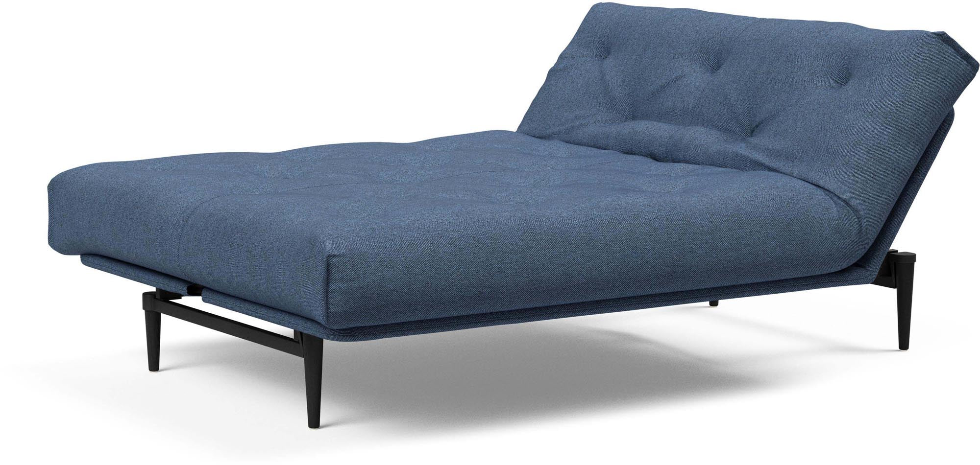 Entdecken Sie das stilvolle Colpus Bettsofa 140 in Nordic Eiche schwarz – perfekt für zeitgemäße Einrichtung und gemütliche Nächte.