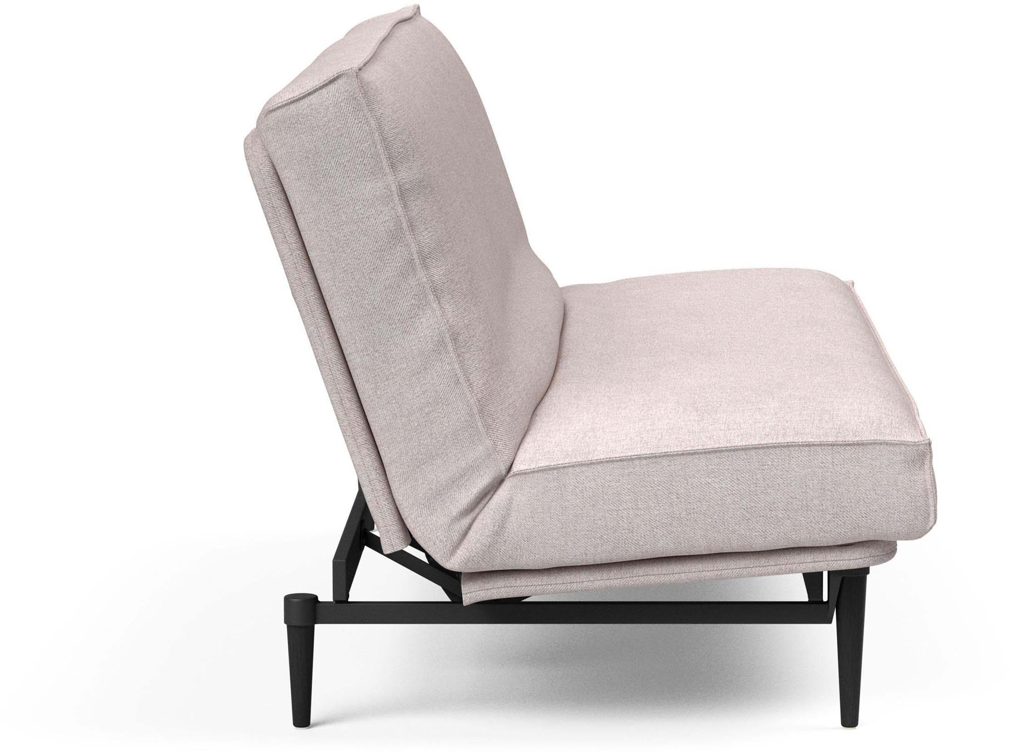Erleben Sie das elegante Colpus Bettsofa 140 Sharp Plus in schwarzer Eiche von Innovation Living – ideal für zeitgemäße Einrichtungskonzepte.