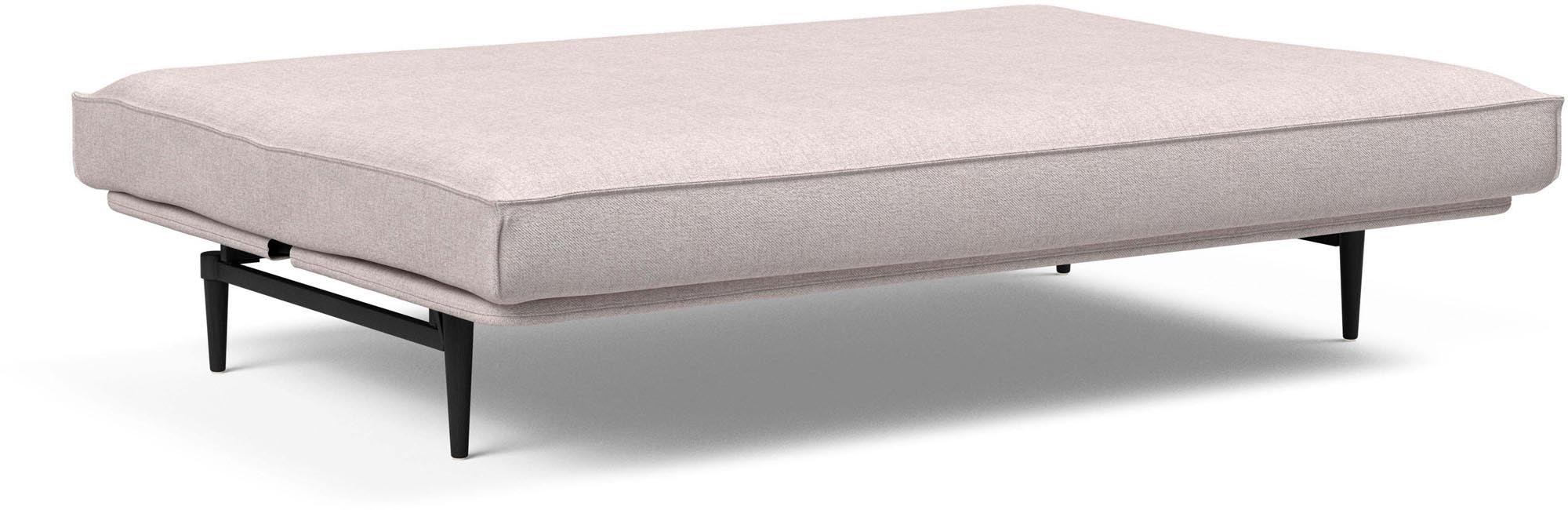 Entdecken Sie das stilvolle Colpus Bettsofa 140 Sharp Plus in edler schwarzer Eiche von Innovation Living – perfekt für moderne Wohnräume.