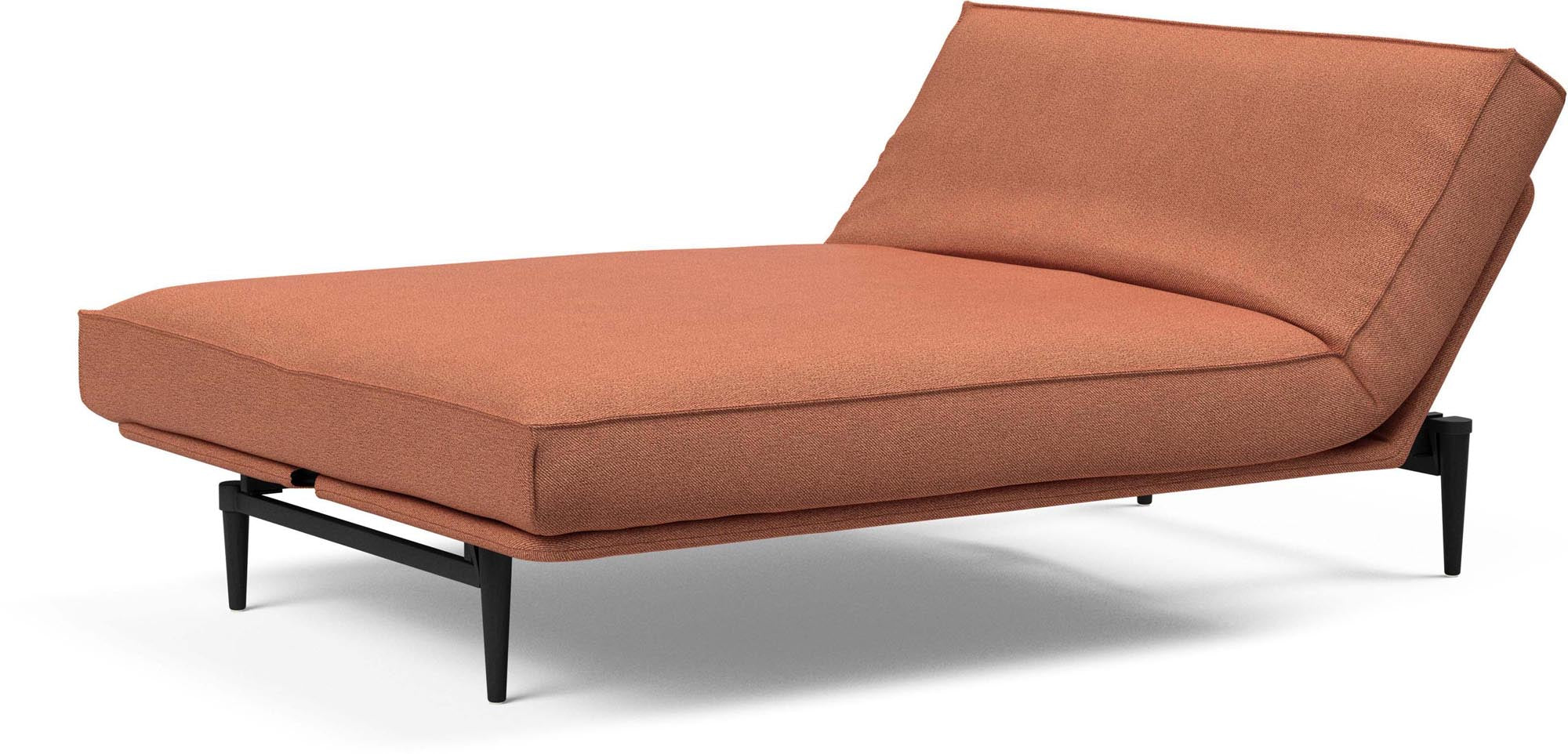 Entdecken Sie das stilvolle Colpus Bettsofa 140 Sharp Plus in edler schwarzer Eiche von Innovation Living – perfekt für moderne Wohnräume.