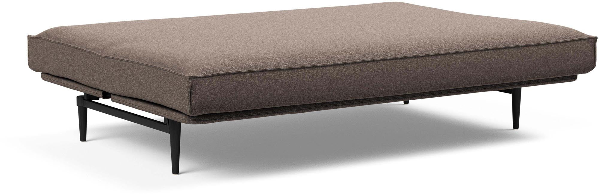 Entdecken Sie das stilvolle Colpus Bettsofa 140 Sharp Plus in edler schwarzer Eiche von Innovation Living – perfekt für moderne Wohnräume.