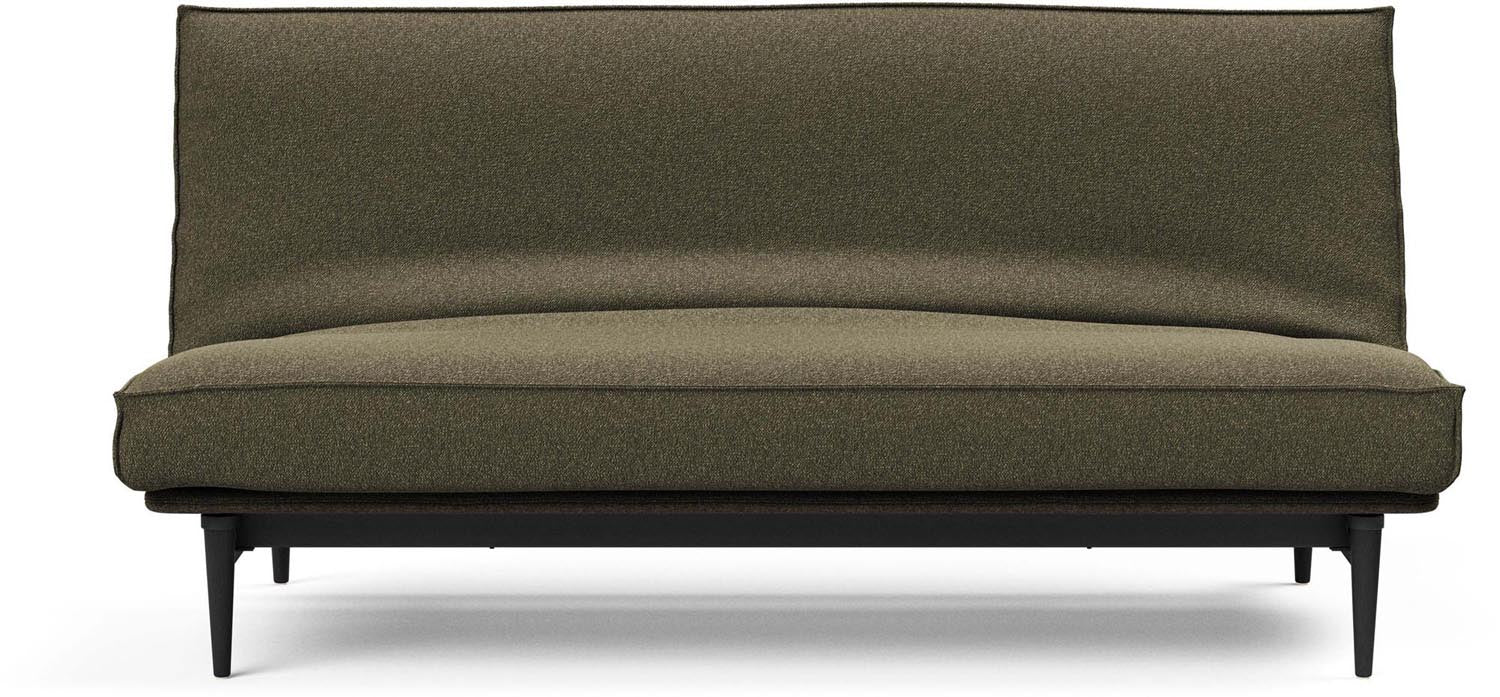 Erleben Sie das elegante Colpus Bettsofa 140 Sharp Plus in schwarzer Eiche von Innovation Living – ideal für zeitgemäße Einrichtungskonzepte.
