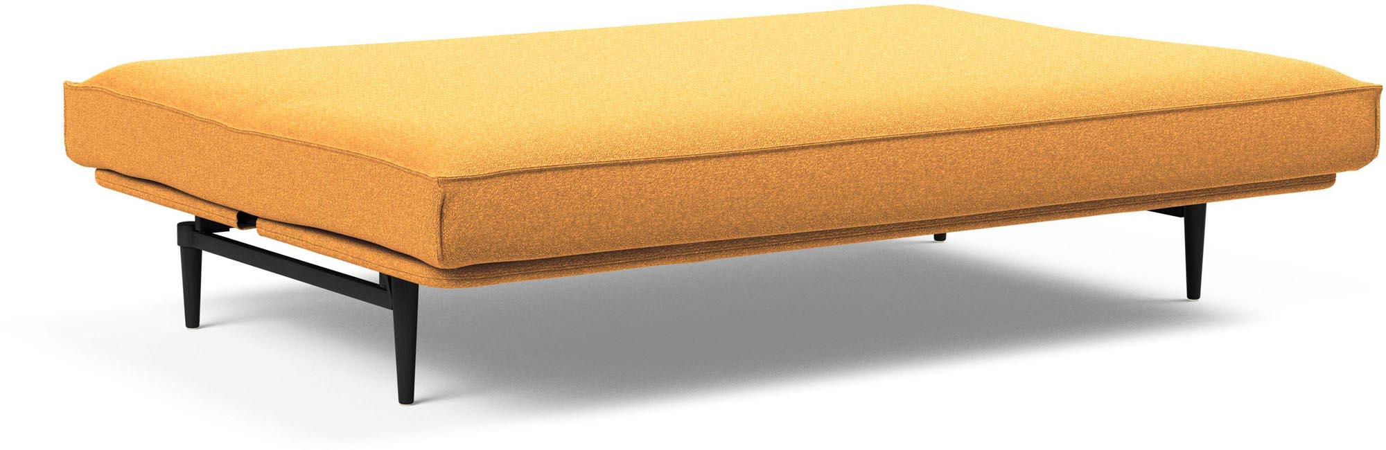 Entdecken Sie das stilvolle Colpus Bettsofa 140 Sharp Plus in edler schwarzer Eiche von Innovation Living – perfekt für moderne Wohnräume.