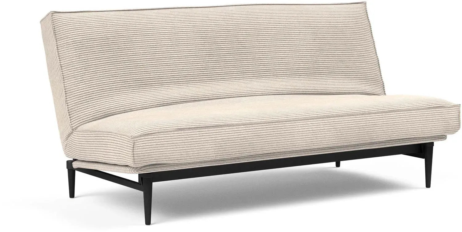 Entdecken Sie das stilvolle Colpus Bettsofa 140 Sharp Plus in edler schwarzer Eiche von Innovation Living – perfekt für moderne Wohnräume.