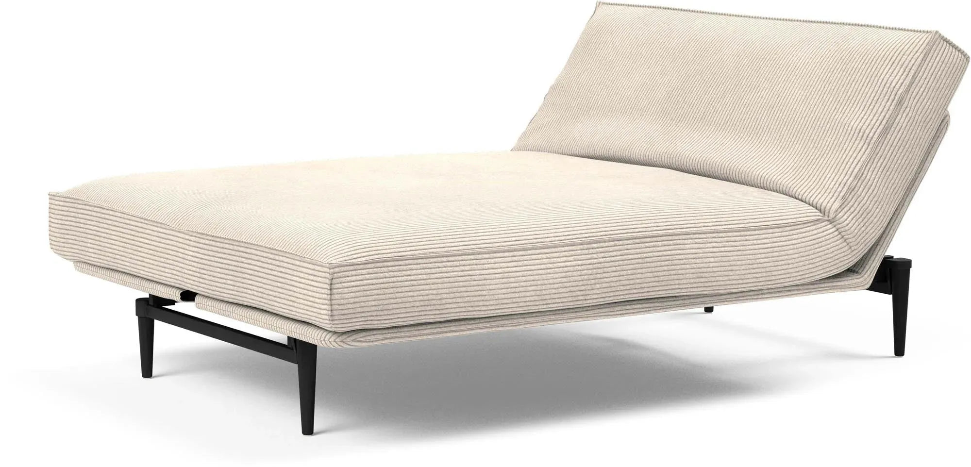 Erleben Sie das elegante Colpus Bettsofa 140 Sharp Plus in schwarzer Eiche von Innovation Living – ideal für zeitgemäße Einrichtungskonzepte.