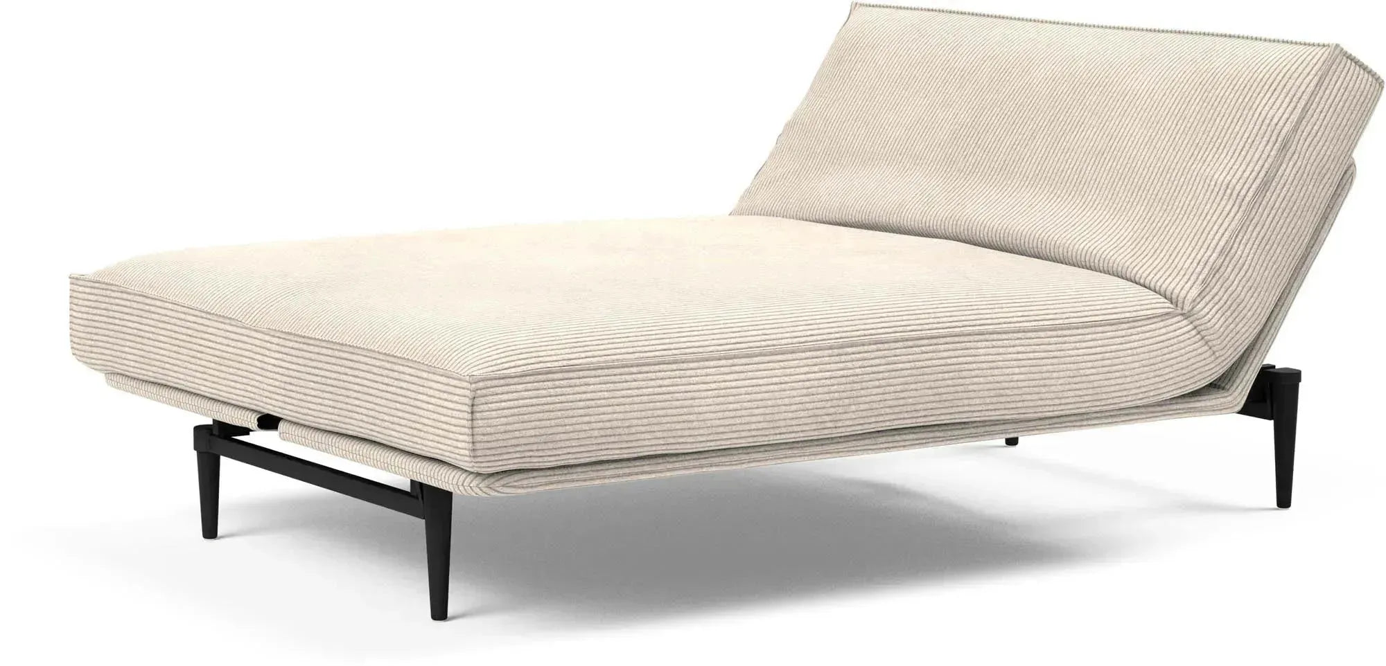 Erleben Sie das elegante Colpus Bettsofa 140 Sharp Plus in schwarzer Eiche von Innovation Living – ideal für zeitgemäße Einrichtungskonzepte.