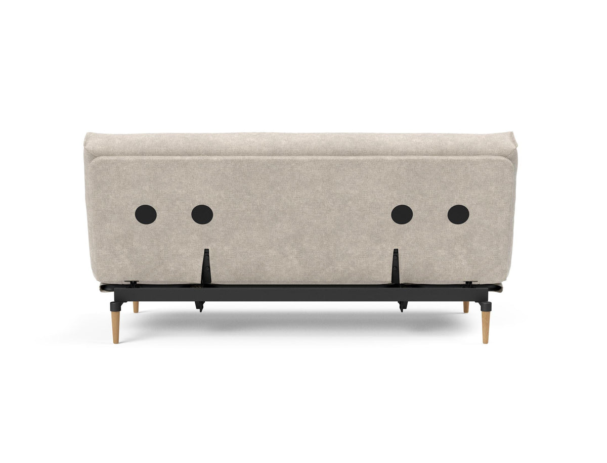 Colpus Bettsofa 140 Nordic mit Gestellbezug Soft Spring in 280 Avella Sand präsentiert im Onlineshop von KAQTU Design AG. Bettsofa ist von Innovation Living