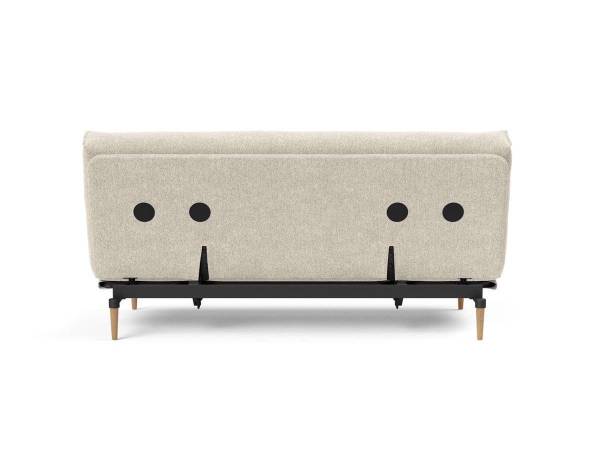Colpus Bettsofa 140 Nordic mit Gestellbezug Soft Spring in 357 Taura Off White präsentiert im Onlineshop von KAQTU Design AG. Bettsofa ist von Innovation Living