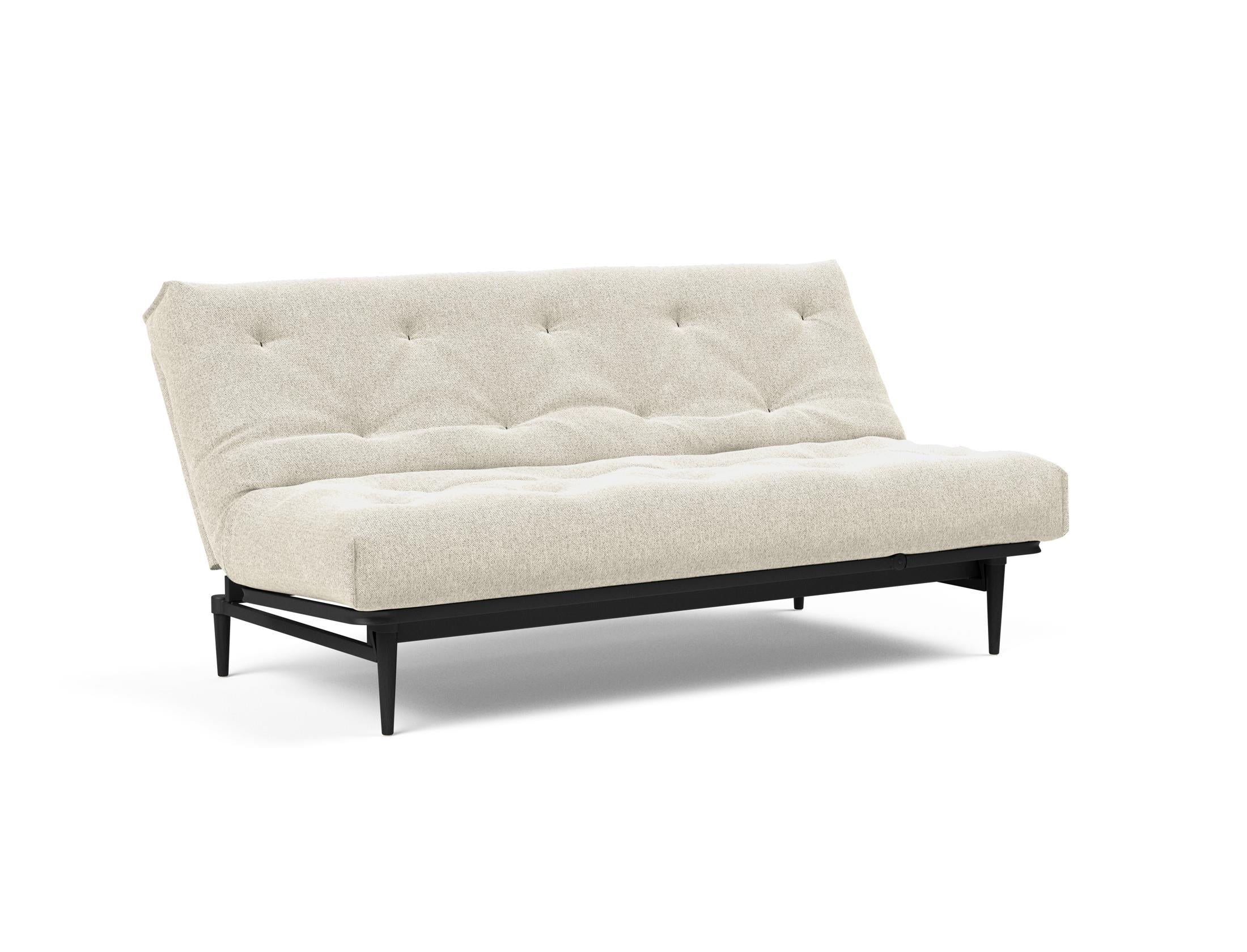 Entdecken Sie das Colpus Bettsofa 140 in Nordic Eiche schwarz von Innovation Living – perfekter Komfort und modernes Design für Ihr Zuhause.
