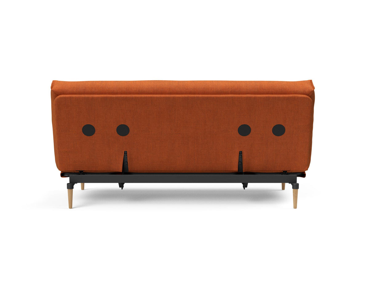 Colpus Bettsofa 140 Nordic mit Gestellbezug Soft Spring in 412 Esina Rust Orange präsentiert im Onlineshop von KAQTU Design AG. Bettsofa ist von Innovation Living