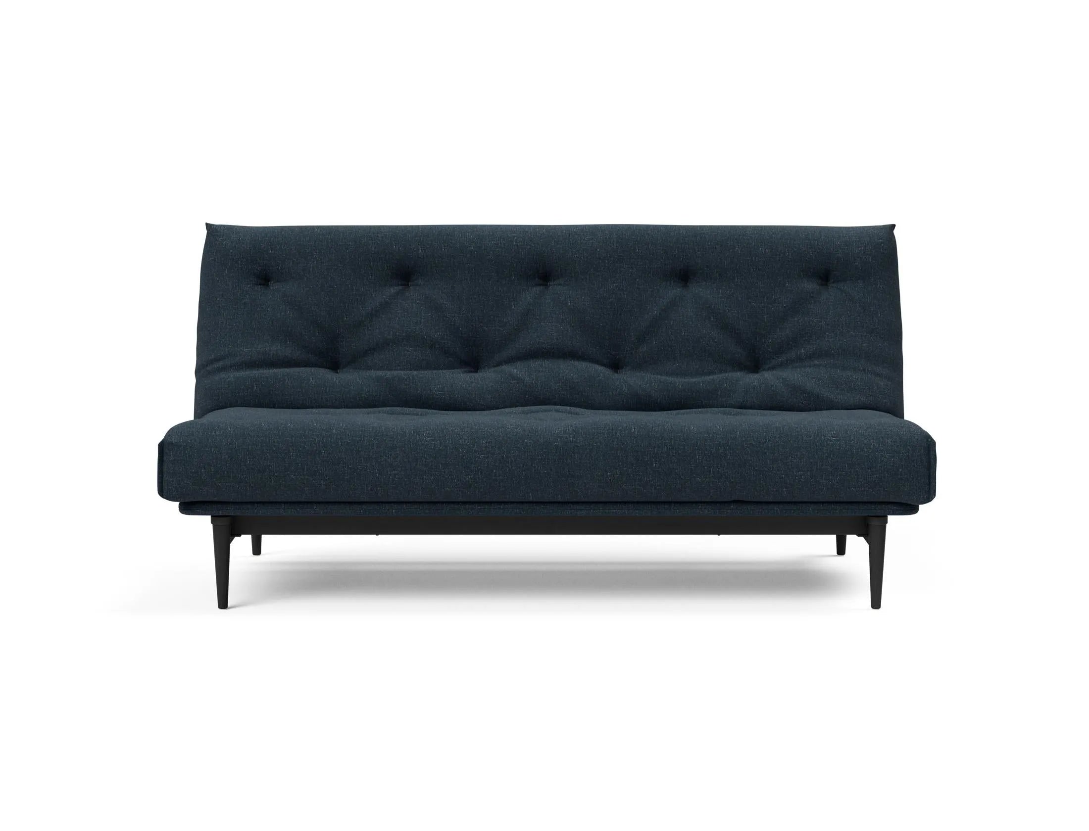 Entdecken Sie das Colpus Bettsofa 140 in stilvollem Nordic Eiche schwarz. Der Soft Spring Bezug bietet höchsten Komfort und zeitgemäßes Design.