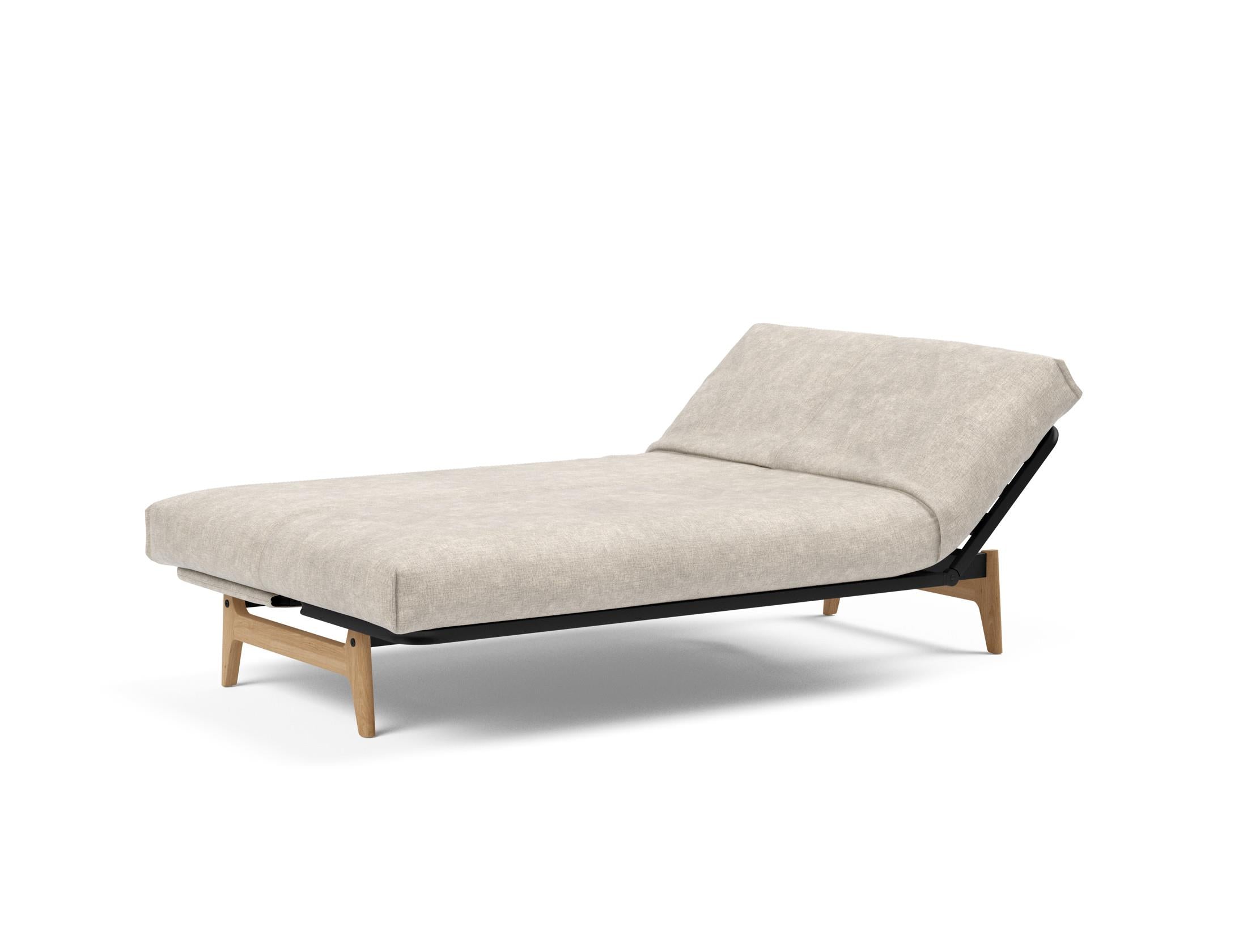 Entdecken Sie das Aslak 120 Bettsofa Nordic Cover Soft Spring – skandinavische Eleganz trifft auf individuellen Schlafkomfort und vielseitige Funktionalität.