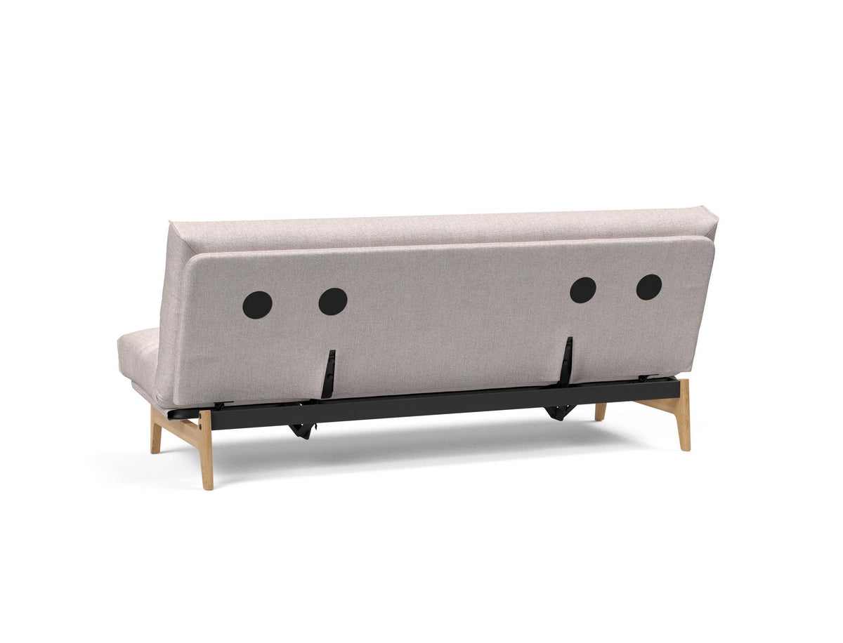 Aslak 120 Bettsofa Nordic Cover Soft Spring in 300 Weda Sand präsentiert im Onlineshop von KAQTU Design AG. Bettsofa ist von Innovation Living