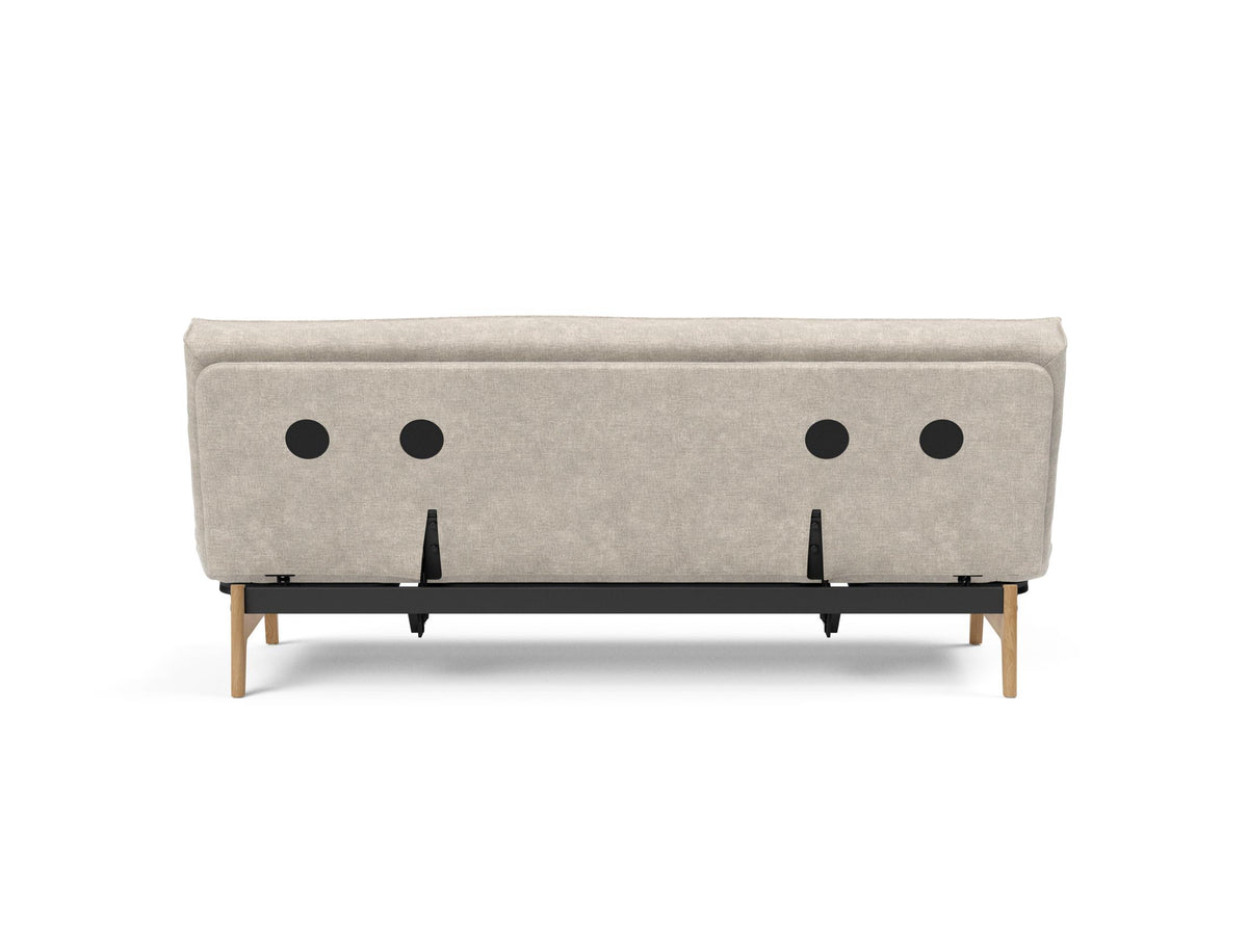 Aslak 120 Bettsofa Sharp Plus Cover Soft Spring in 280 Avella Sand präsentiert im Onlineshop von KAQTU Design AG. Bettsofa ist von Innovation Living