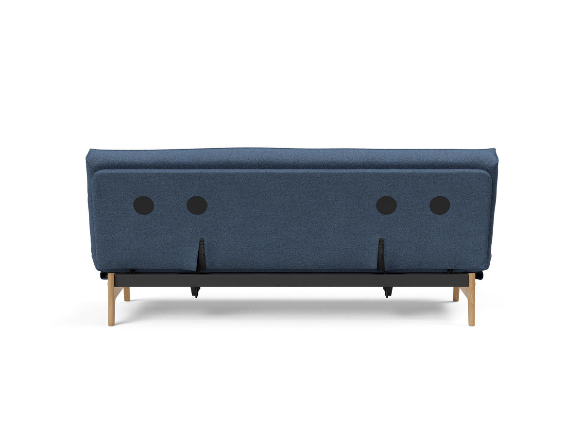 Aslak 120 Bettsofa Sharp Plus Cover Soft Spring in 302 Weda Blue präsentiert im Onlineshop von KAQTU Design AG. Bettsofa ist von Innovation Living