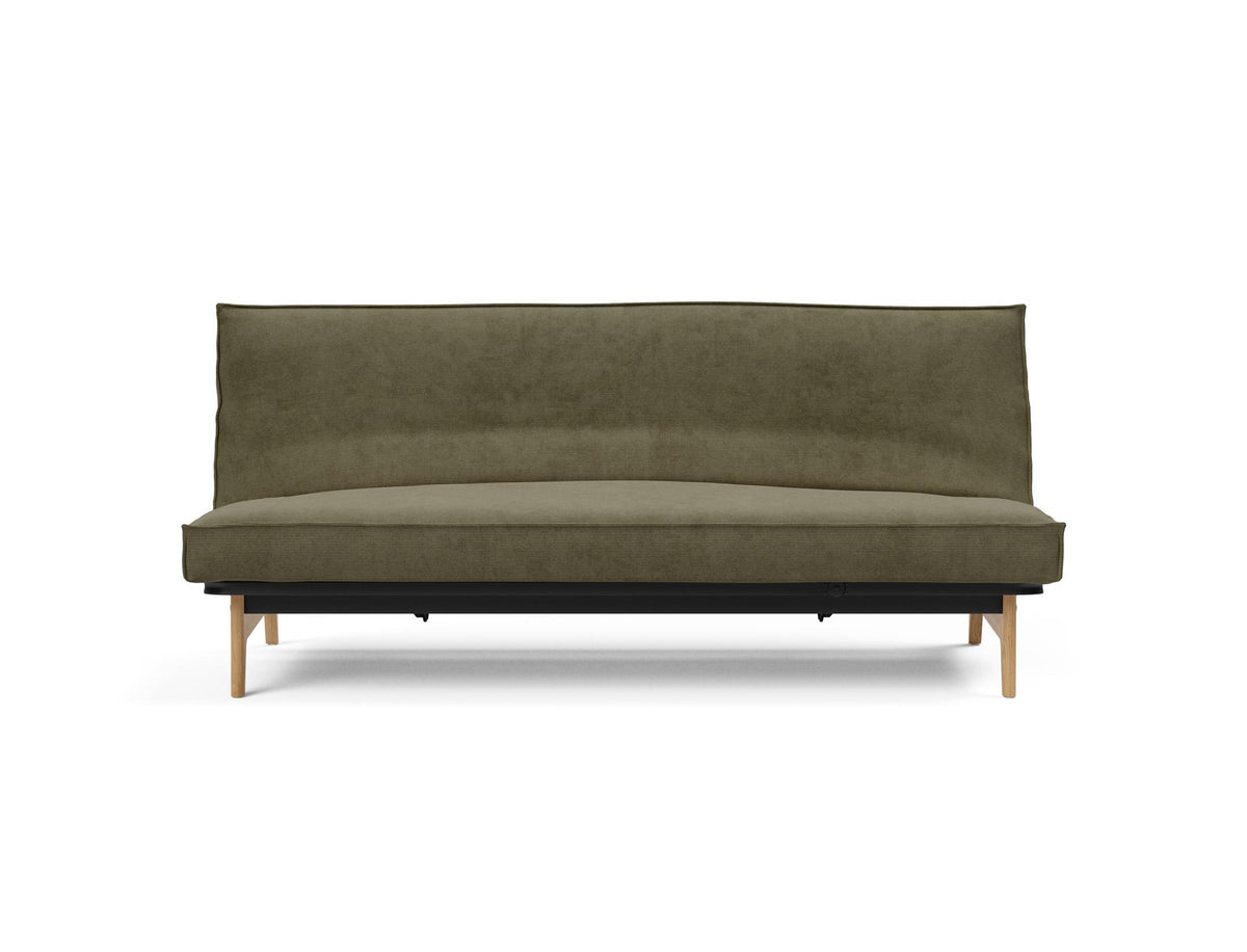 Aslak 120 Bettsofa Sharp Plus Cover Soft Spring in 316 Cordufine Pine Green präsentiert im Onlineshop von KAQTU Design AG. Bettsofa ist von Innovation Living