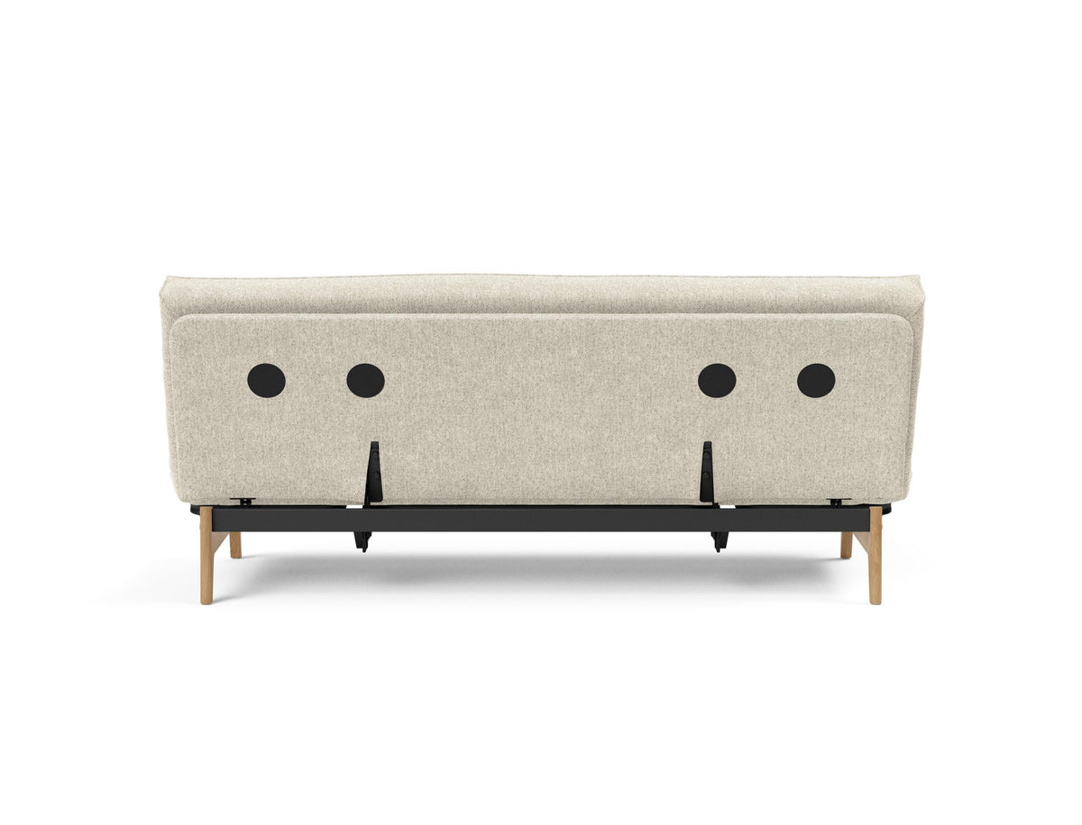 Aslak 120 Bettsofa Sharp Plus Cover Soft Spring in 357 Taura Off White präsentiert im Onlineshop von KAQTU Design AG. Bettsofa ist von Innovation Living