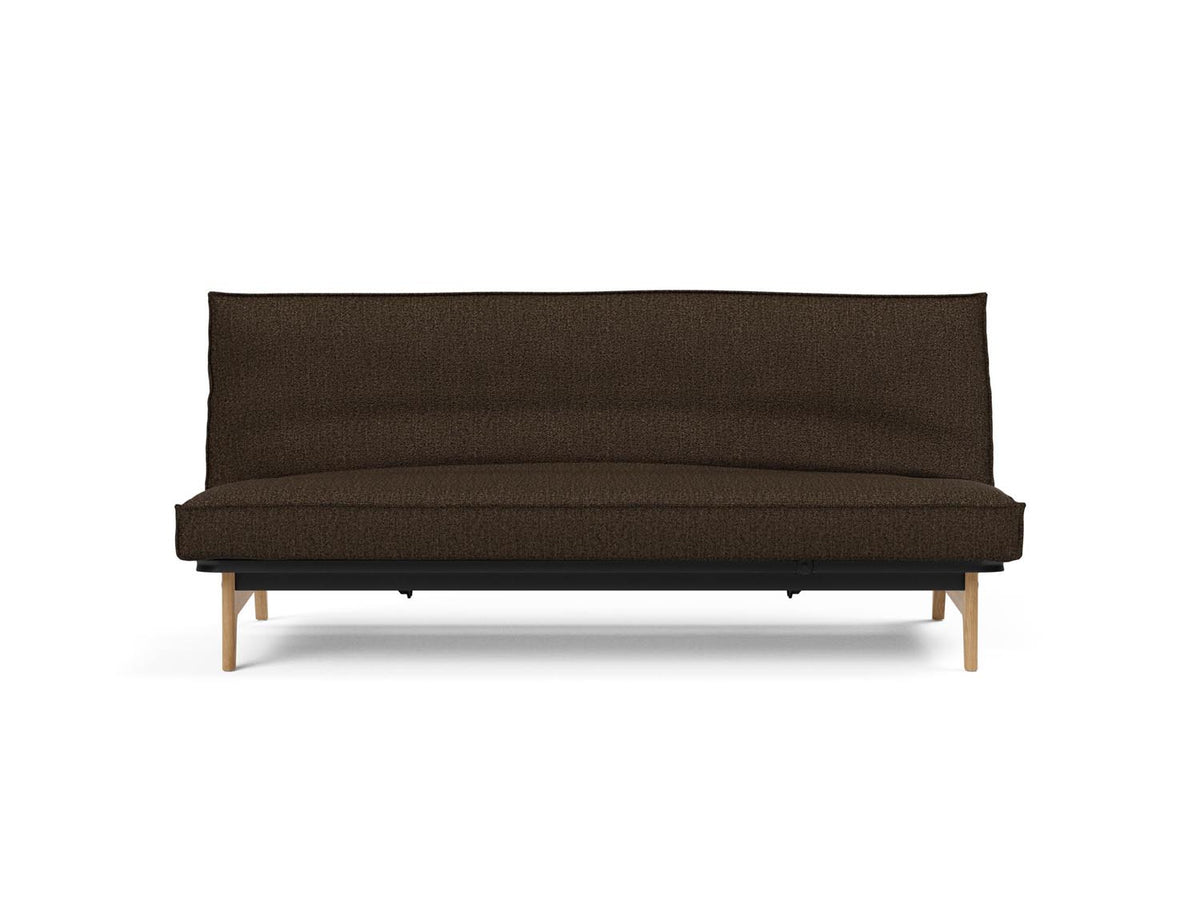 Aslak 120 Bettsofa Sharp Plus Cover Soft Spring in 358 Taura Chocco präsentiert im Onlineshop von KAQTU Design AG. Bettsofa ist von Innovation Living