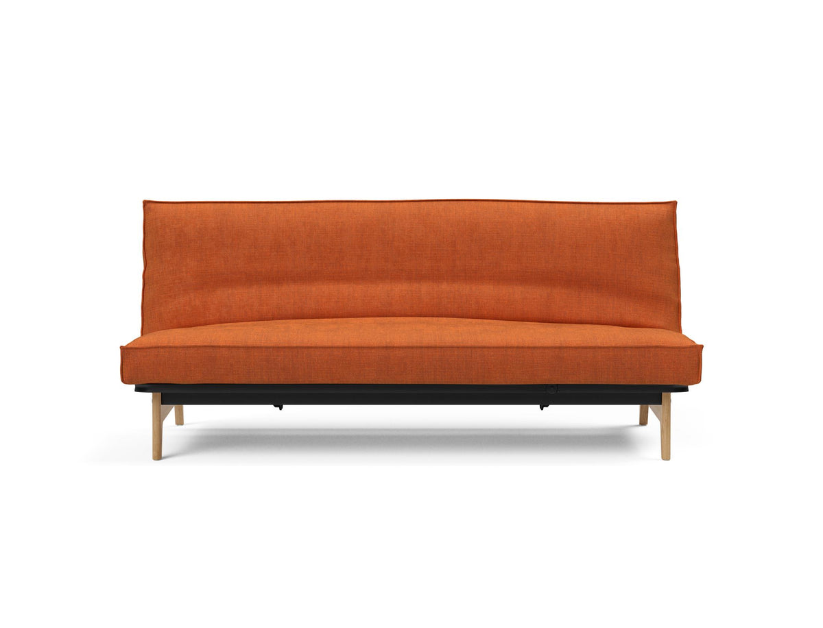 Aslak 120 Bettsofa Sharp Plus Cover Soft Spring in 412 Esina Rust Orange präsentiert im Onlineshop von KAQTU Design AG. Bettsofa ist von Innovation Living