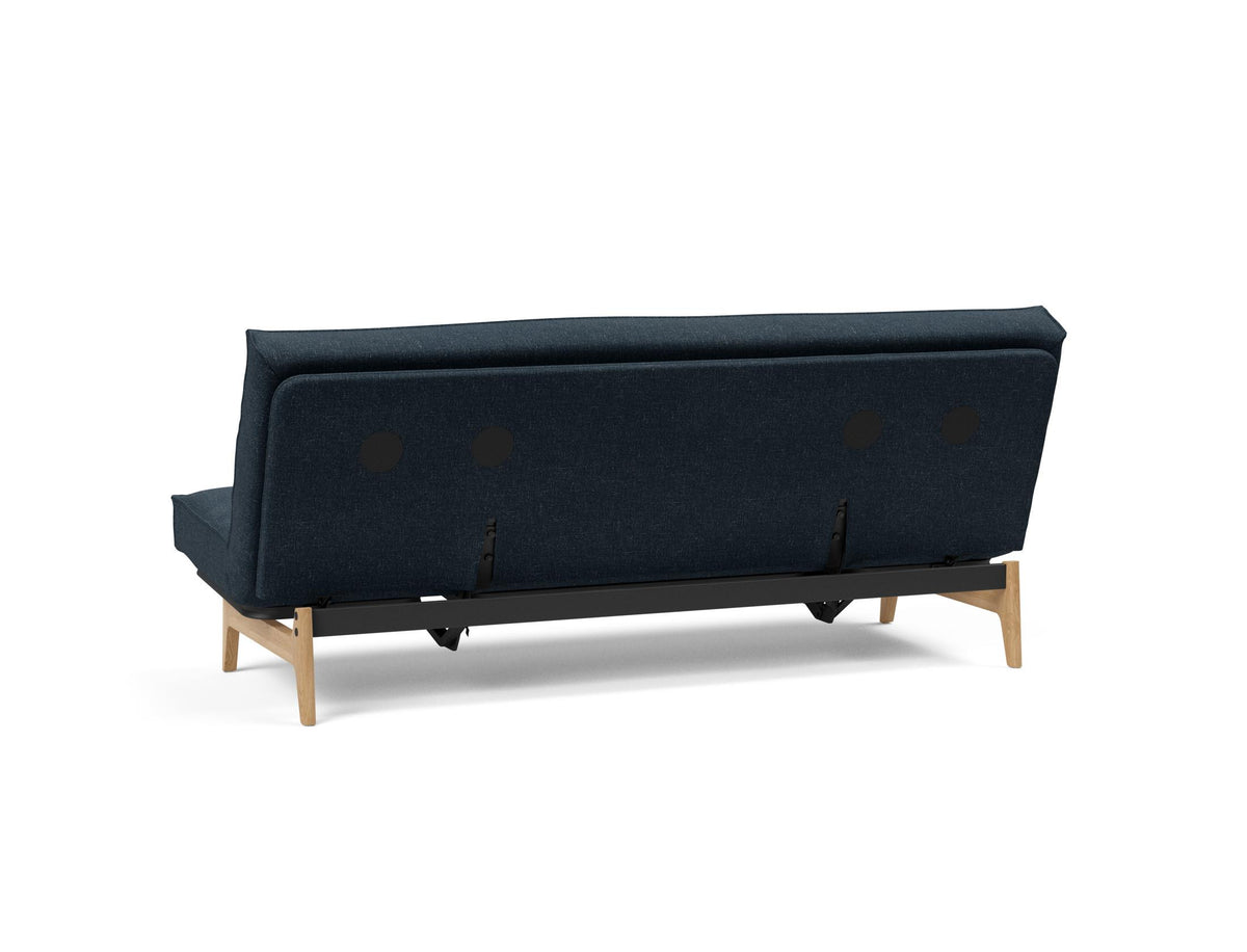 Aslak 120 Bettsofa Sharp Plus Cover Soft Spring in 515 Nist Blue präsentiert im Onlineshop von KAQTU Design AG. Bettsofa ist von Innovation Living