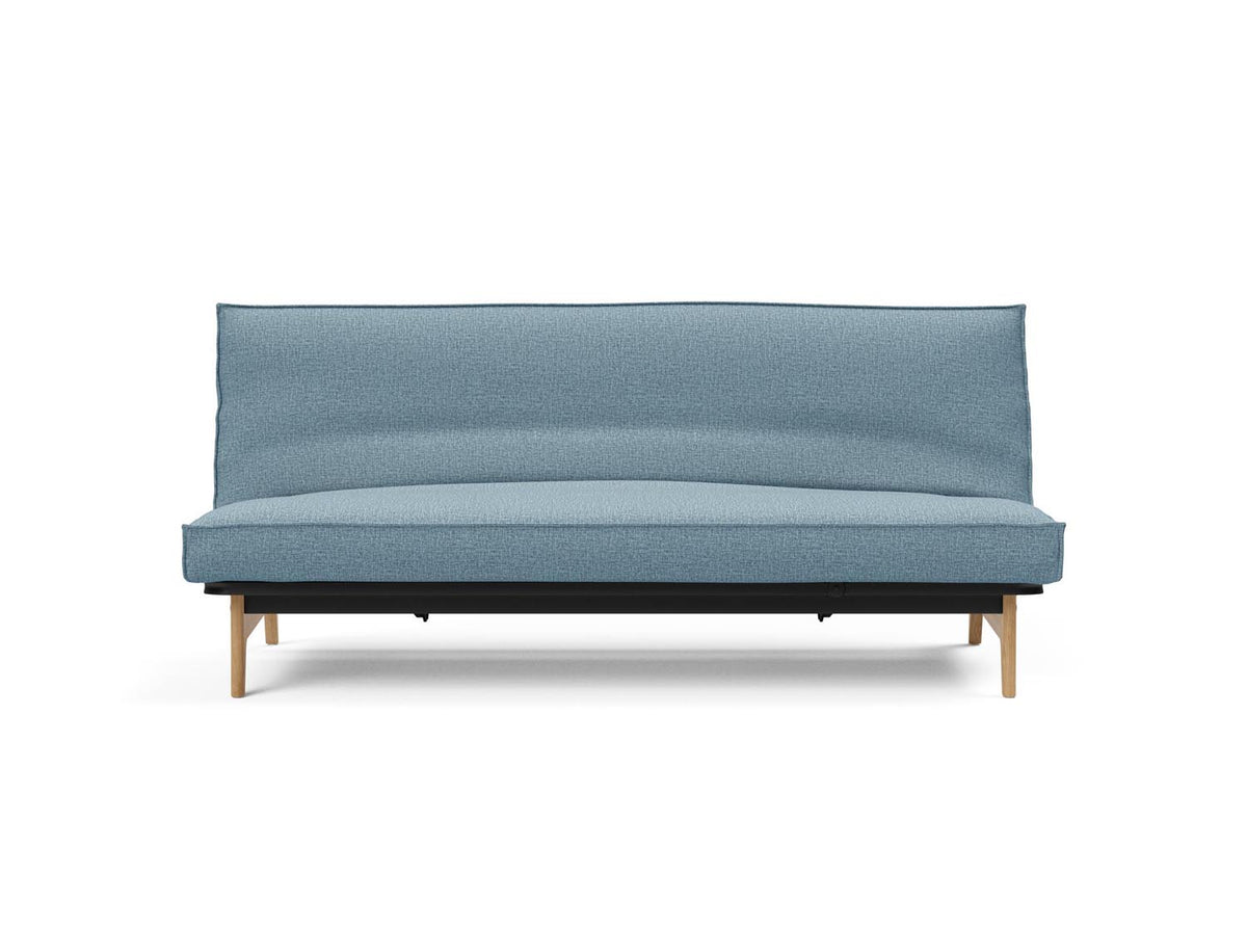 Aslak 120 Bettsofa Sharp Plus Cover Soft Spring in 525 Mixed Dance Light Blue präsentiert im Onlineshop von KAQTU Design AG. Bettsofa ist von Innovation Living