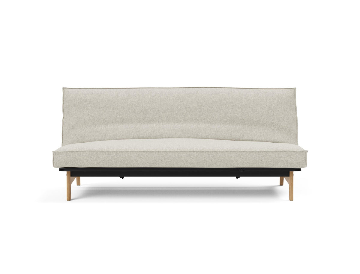 Aslak 120 Bettsofa Sharp Plus Cover Soft Spring in 527 Mixed Dance Natural präsentiert im Onlineshop von KAQTU Design AG. Bettsofa ist von Innovation Living