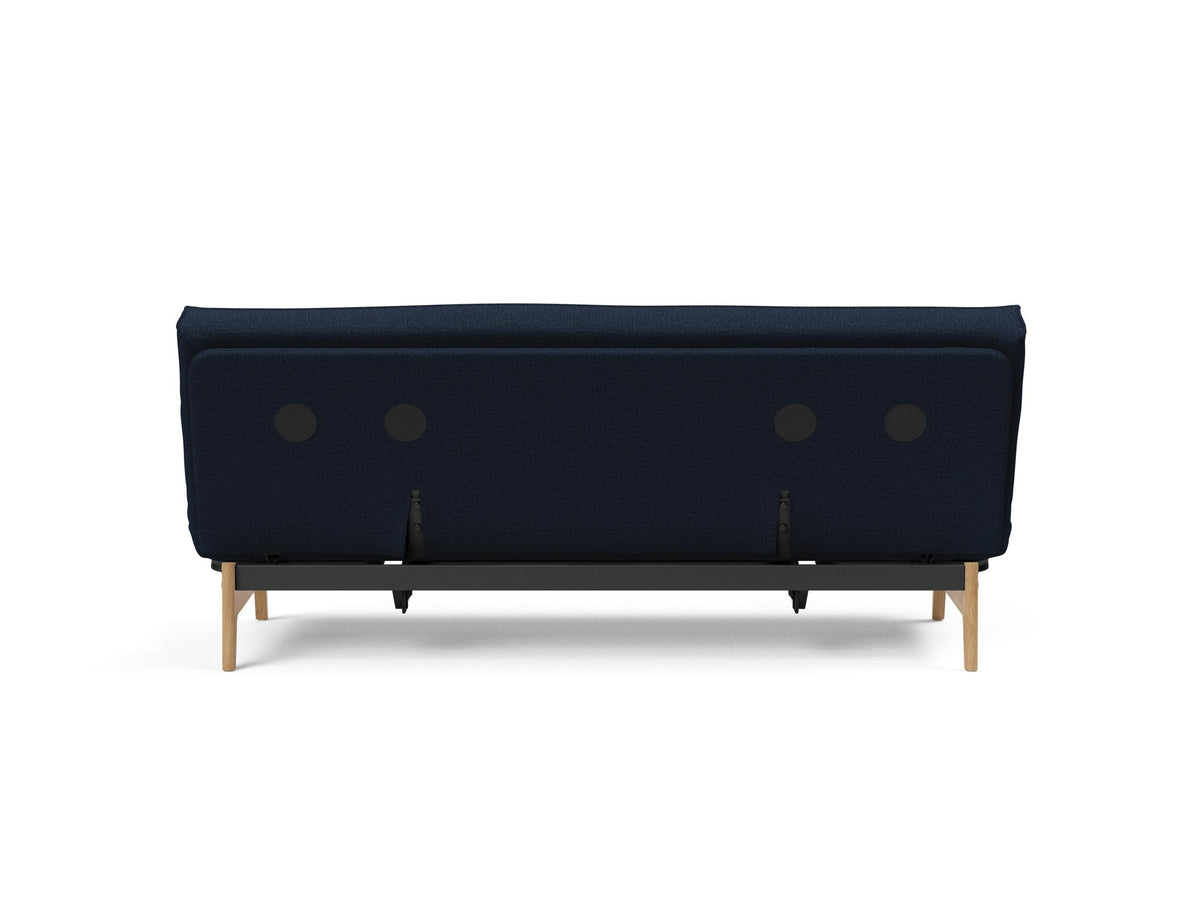 Aslak 120 Bettsofa Sharp Plus Cover Soft Spring in 528 Mixed Dance Blue präsentiert im Onlineshop von KAQTU Design AG. Bettsofa ist von Innovation Living