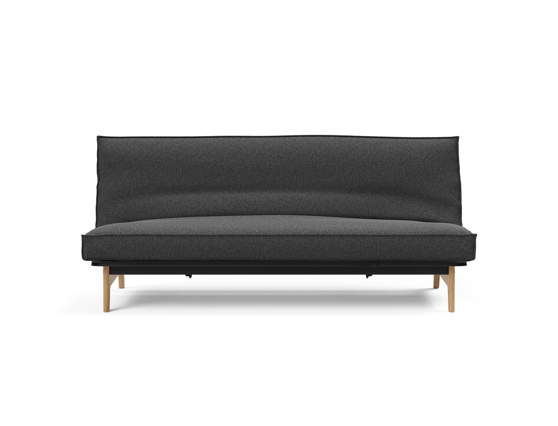 Entdecken Sie das Aslak 120 Bettsofa mit elegantem Sharp Plus Bezug und innovativem Soft Spring – ideal für gemütliche Nächte und modernes Wohndesign.