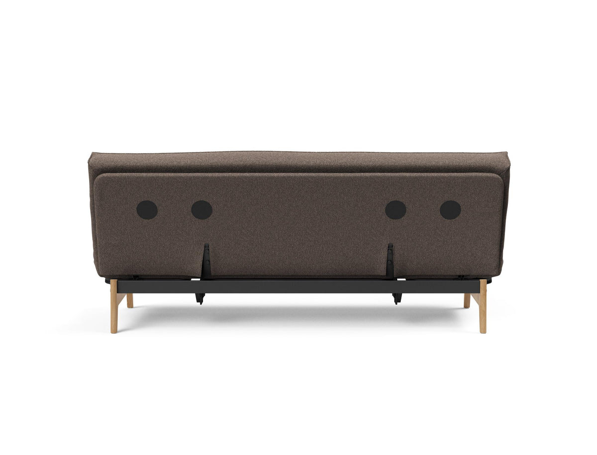 Aslak 120 Bettsofa Sharp Plus Cover Soft Spring in 530 Bouclé Taupe präsentiert im Onlineshop von KAQTU Design AG. Bettsofa ist von Innovation Living