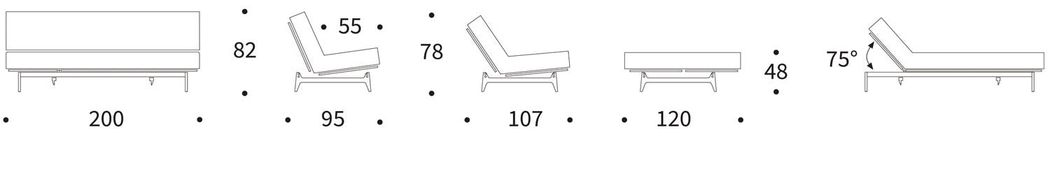 Entdecken Sie das Aslak 120 Bettsofa mit stilvollem Sharp Plus Cover und Soft Spring Gestellbezug – ideal für elegantes Wohnen und erholsamen Schlaf.