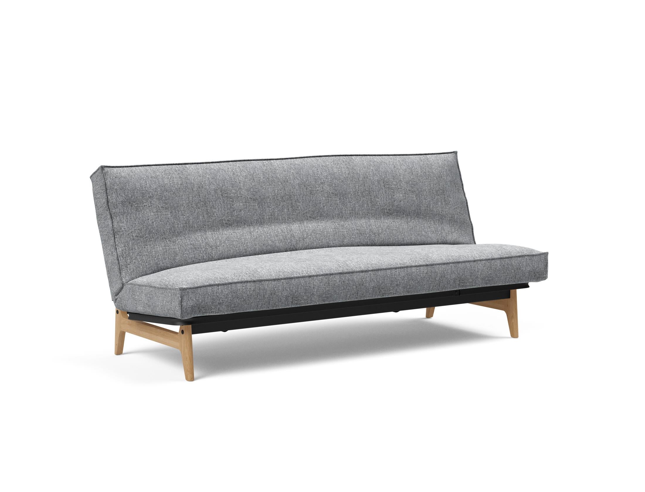Erleben Sie das Aslak 120 Bettsofa von Innovation Living: Stilvolles Design, komfortable Soft Spring Polsterung und nachhaltige Materialien für jeden Raum.