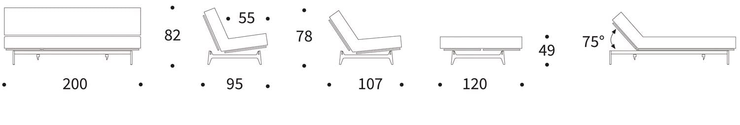 Entdecken Sie das Aslak 120 Bettsofa mit elegantem Sharp Plus Cover und Soft Spring Bezug – ideal für modernes Wohnen und vielseitige Nutzung.