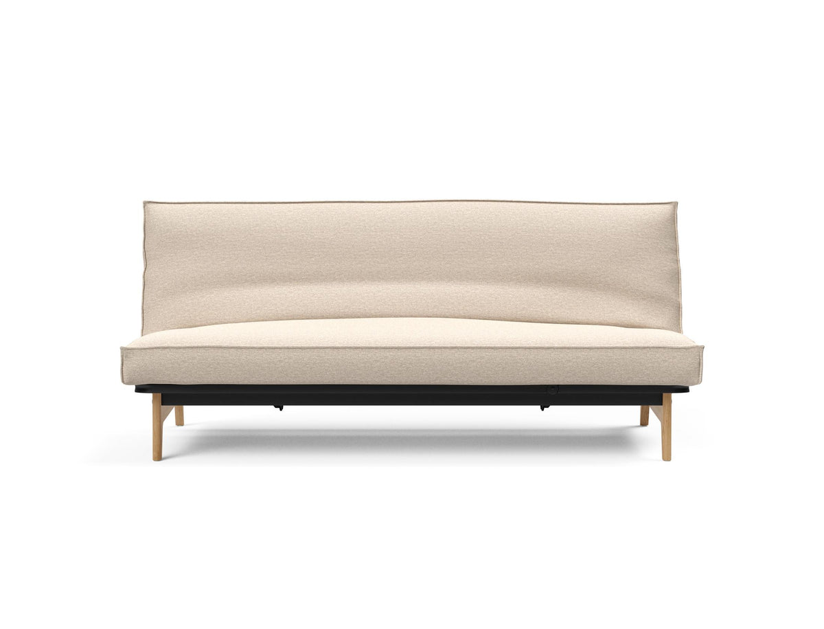 Aslak 120 Bettsofa Sharp Plus Cover Soft Spring in 584 Argus Natural präsentiert im Onlineshop von KAQTU Design AG. Bettsofa ist von Innovation Living