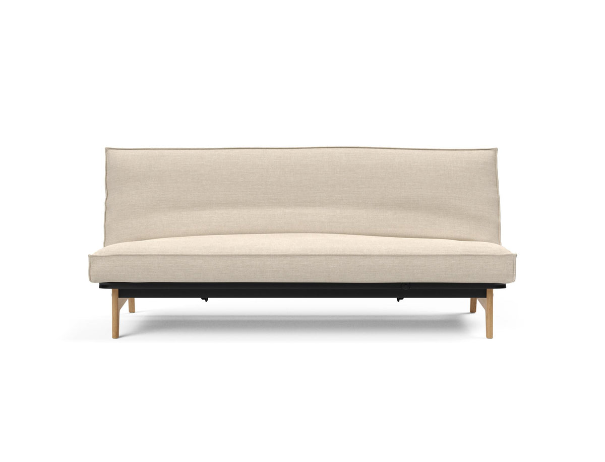 Aslak 120 Bettsofa Sharp Plus Cover Soft Spring in 586 Phobos Latte präsentiert im Onlineshop von KAQTU Design AG. Bettsofa ist von Innovation Living
