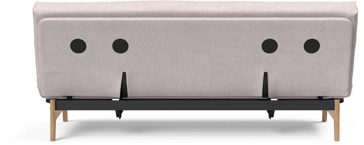Aslak 120 Bettsofa Sharp Plus Cover: modernes Schlafsofa mit elegantem Design, perfekt für platzsparende Lösungen und vielseitige Wohnkonzepte.